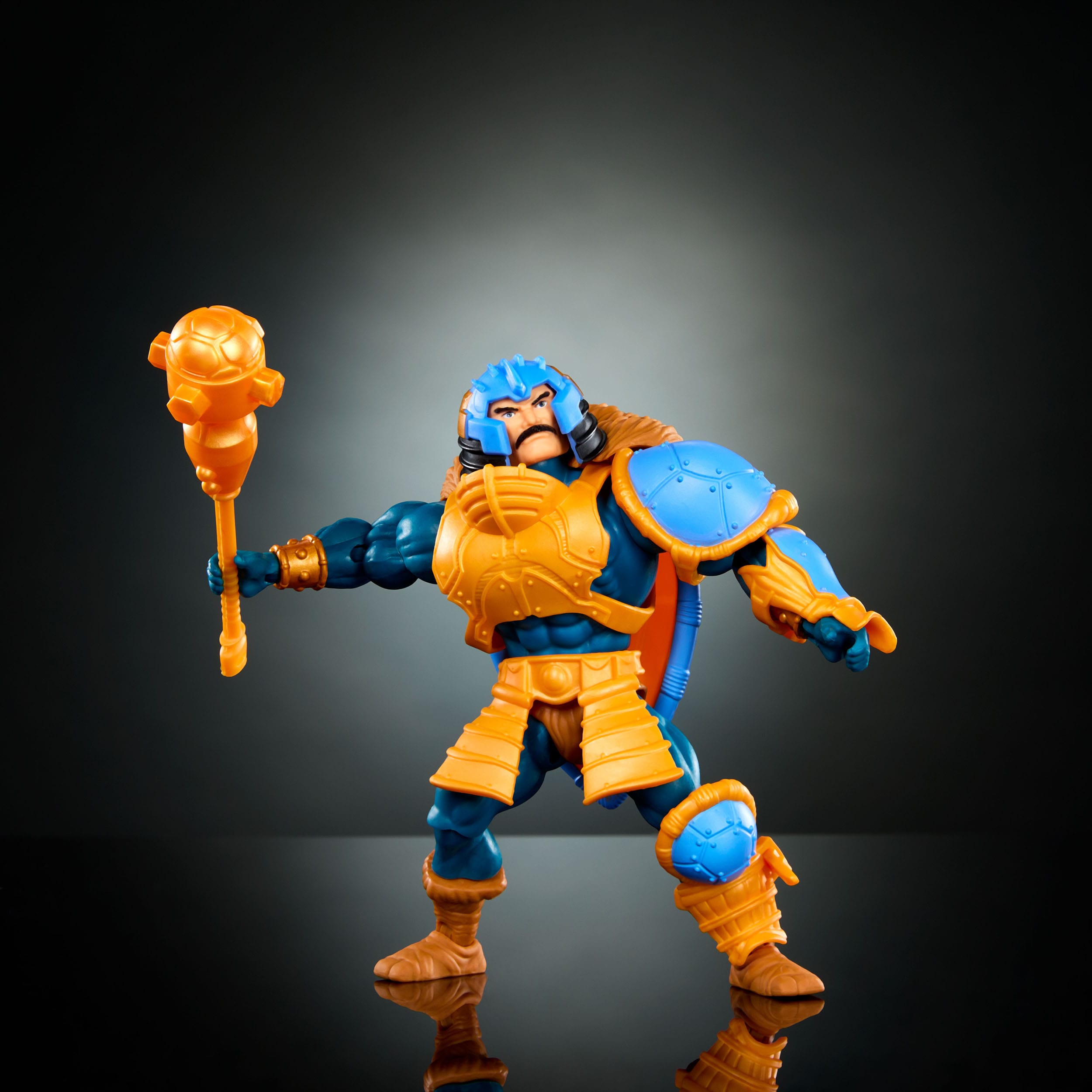 MOTU x TMNT Turtles of Grayskull: Man-At-Arms (US-Karte)-Actionfiguren-Mattel-Mighty Underground