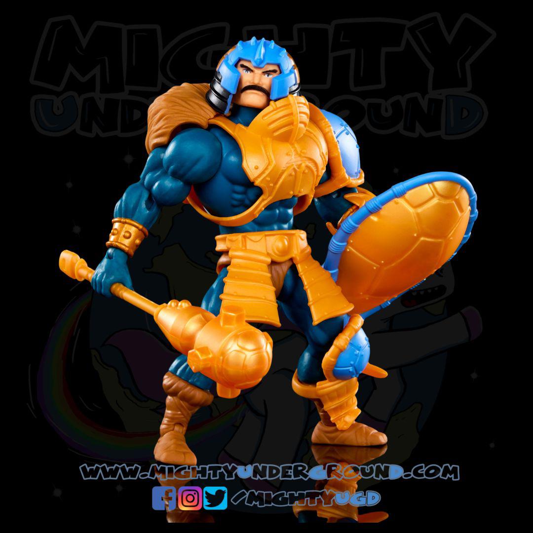 MOTU x TMNT Turtles of Grayskull: Man-At-Arms (US-Karte)-Actionfiguren-Mattel-Mighty Underground