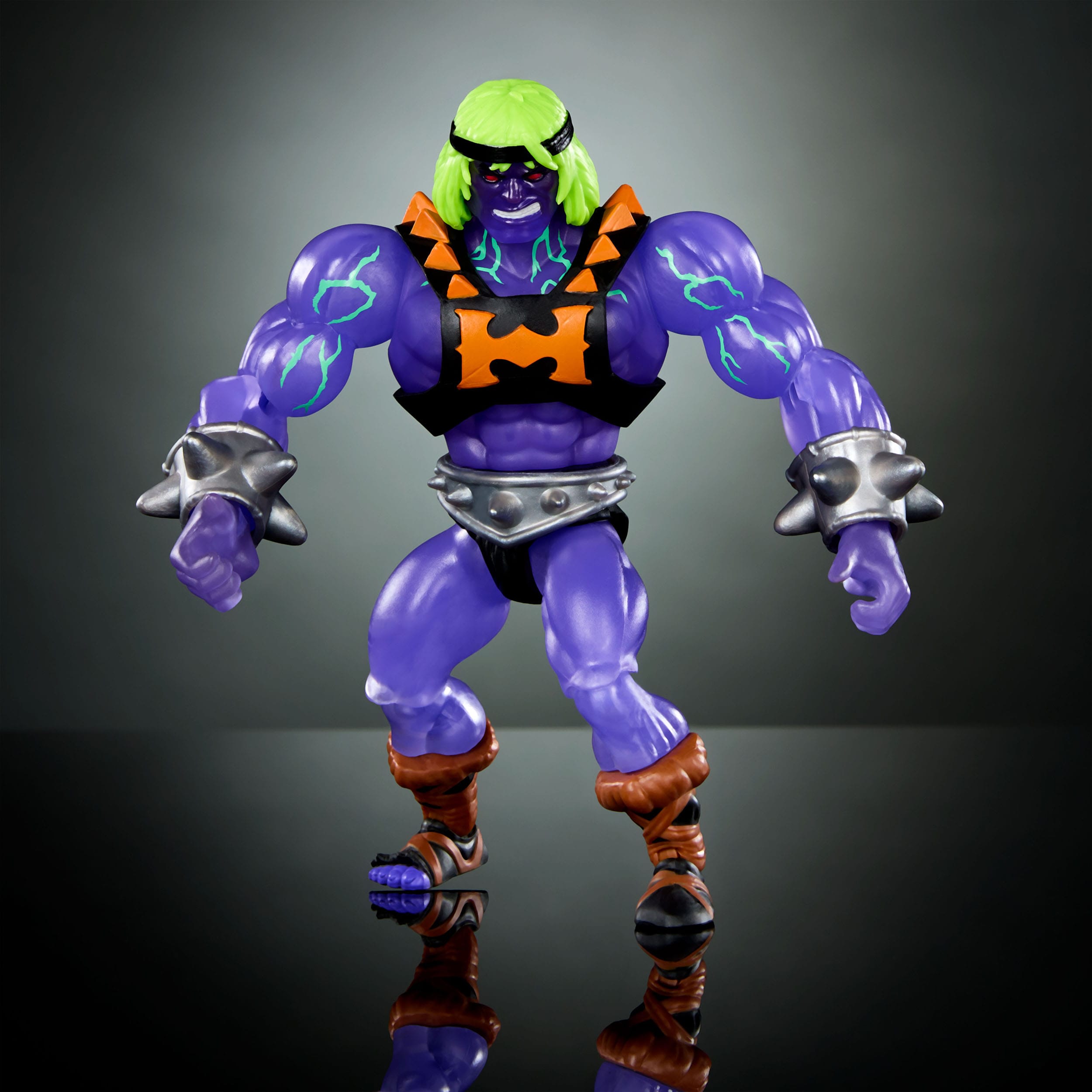 MOTU x TMNT Turtles of Grayskull: Mutated He-Man (US-Karte)-Actionfiguren-Mattel-Mighty Underground