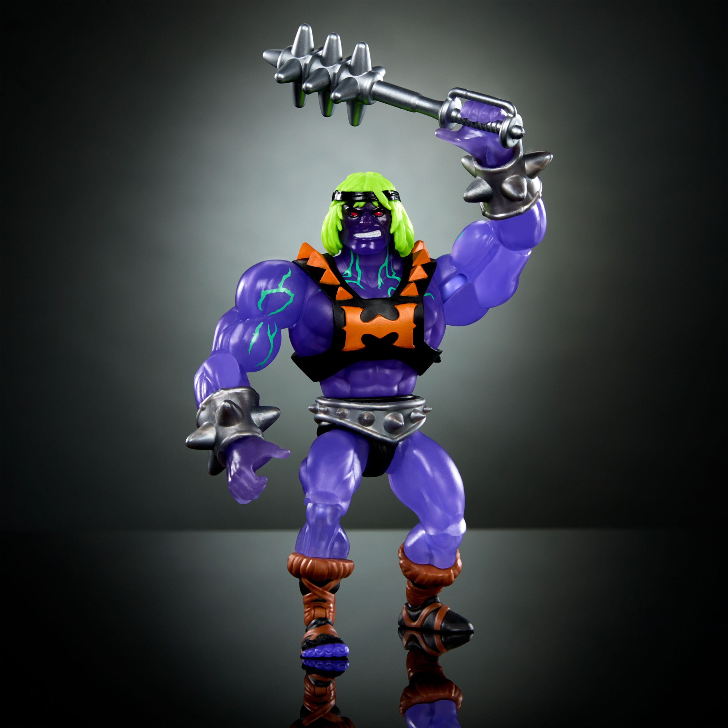 MOTU x TMNT Turtles of Grayskull: Mutated He-Man (US-Karte)-Actionfiguren-Mattel-Mighty Underground