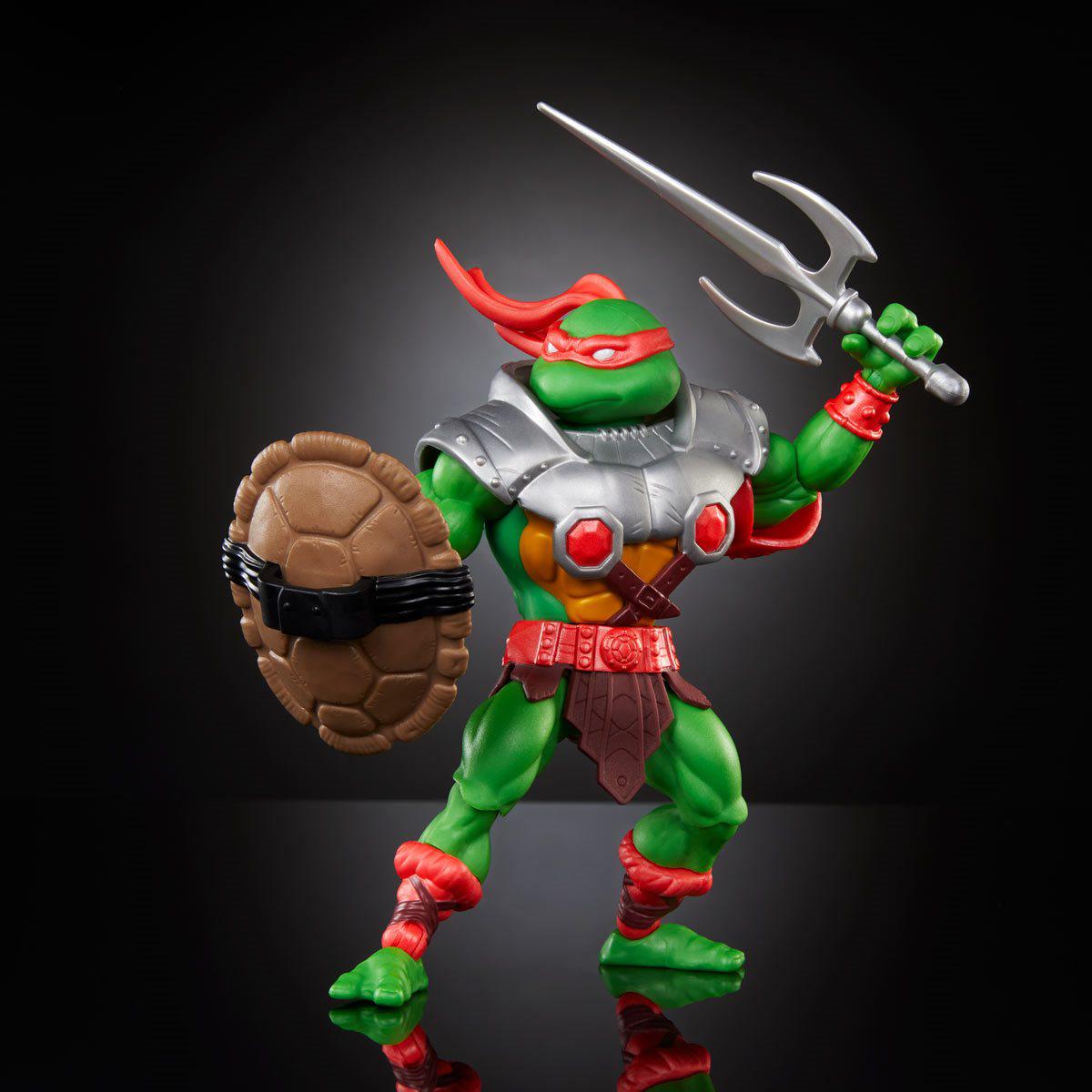 MOTU x TMNT Turtles of Grayskull: Raphael (US-Karte)-Actionfiguren-Mattel-Mighty Underground