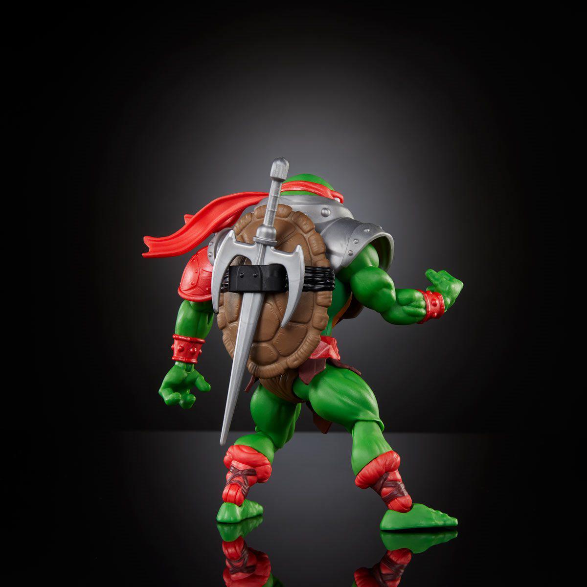 MOTU x TMNT Turtles of Grayskull: Raphael (US-Karte)-Actionfiguren-Mattel-Mighty Underground