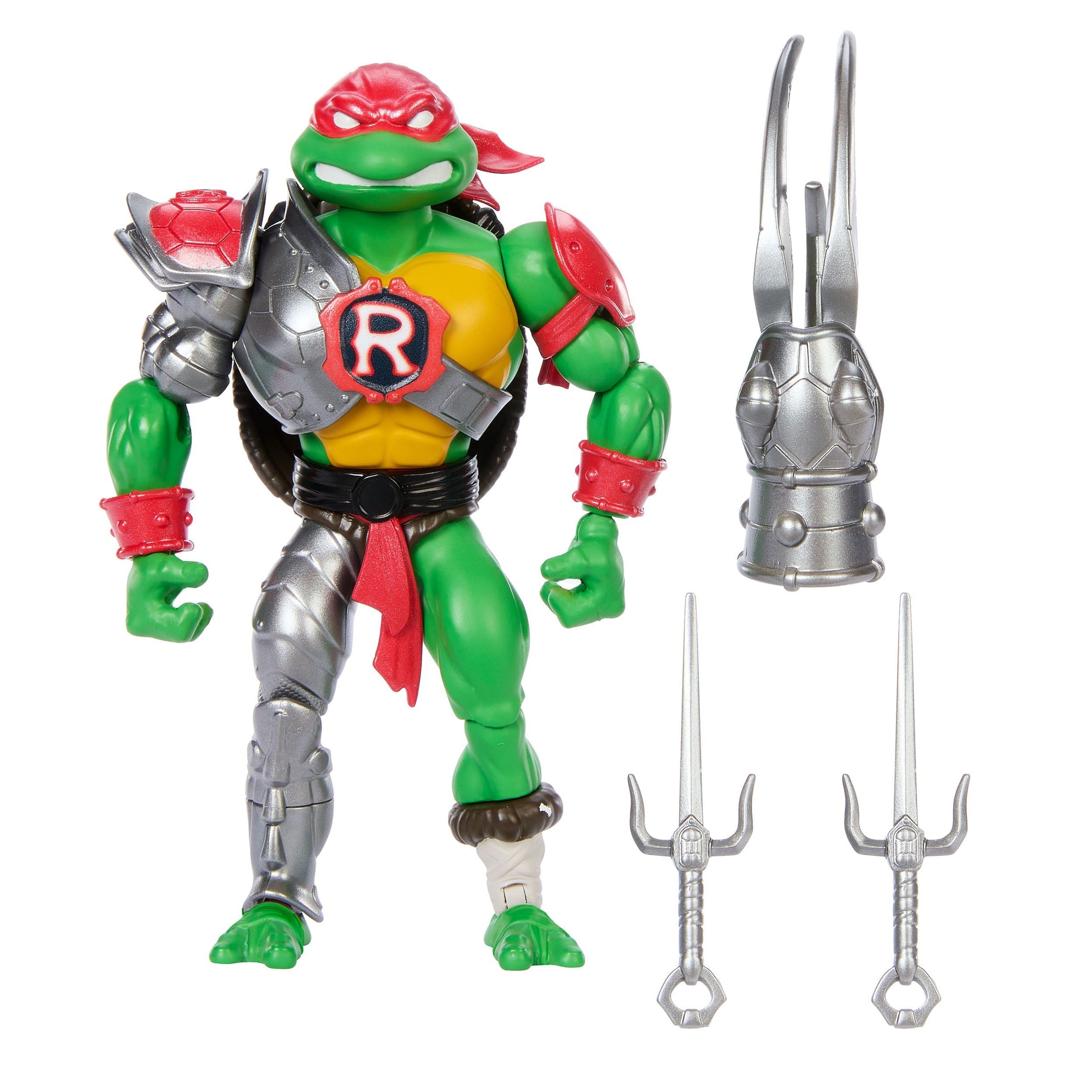 MOTU x TMNT Turtles of Grayskull: Raphael (US-Karte) (Wave 5)-Actionfiguren-Mattel-Mighty Underground