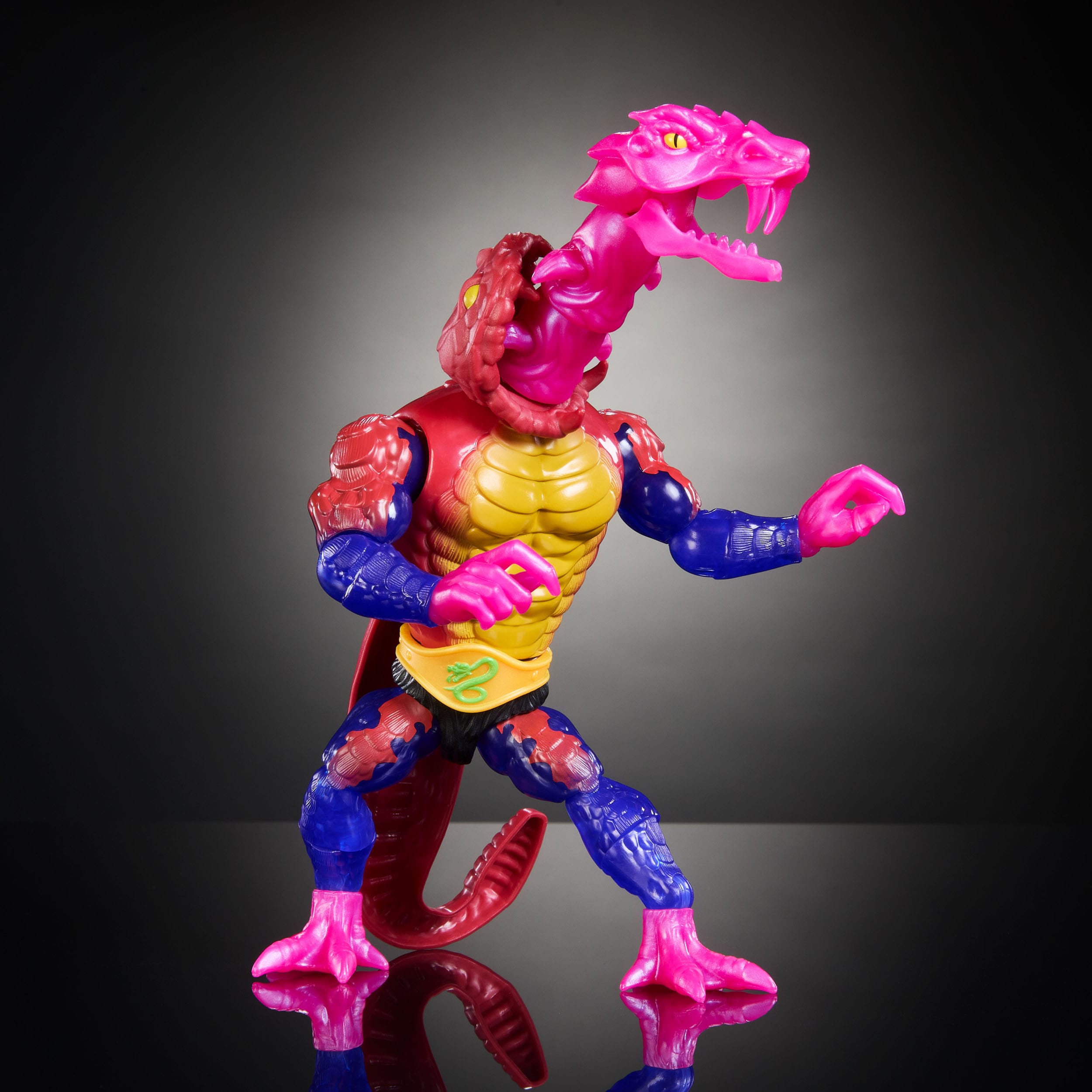 MOTU x TMNT Turtles of Grayskull: Rattlor (US-Karte)-Actionfiguren-Mattel-Mighty Underground