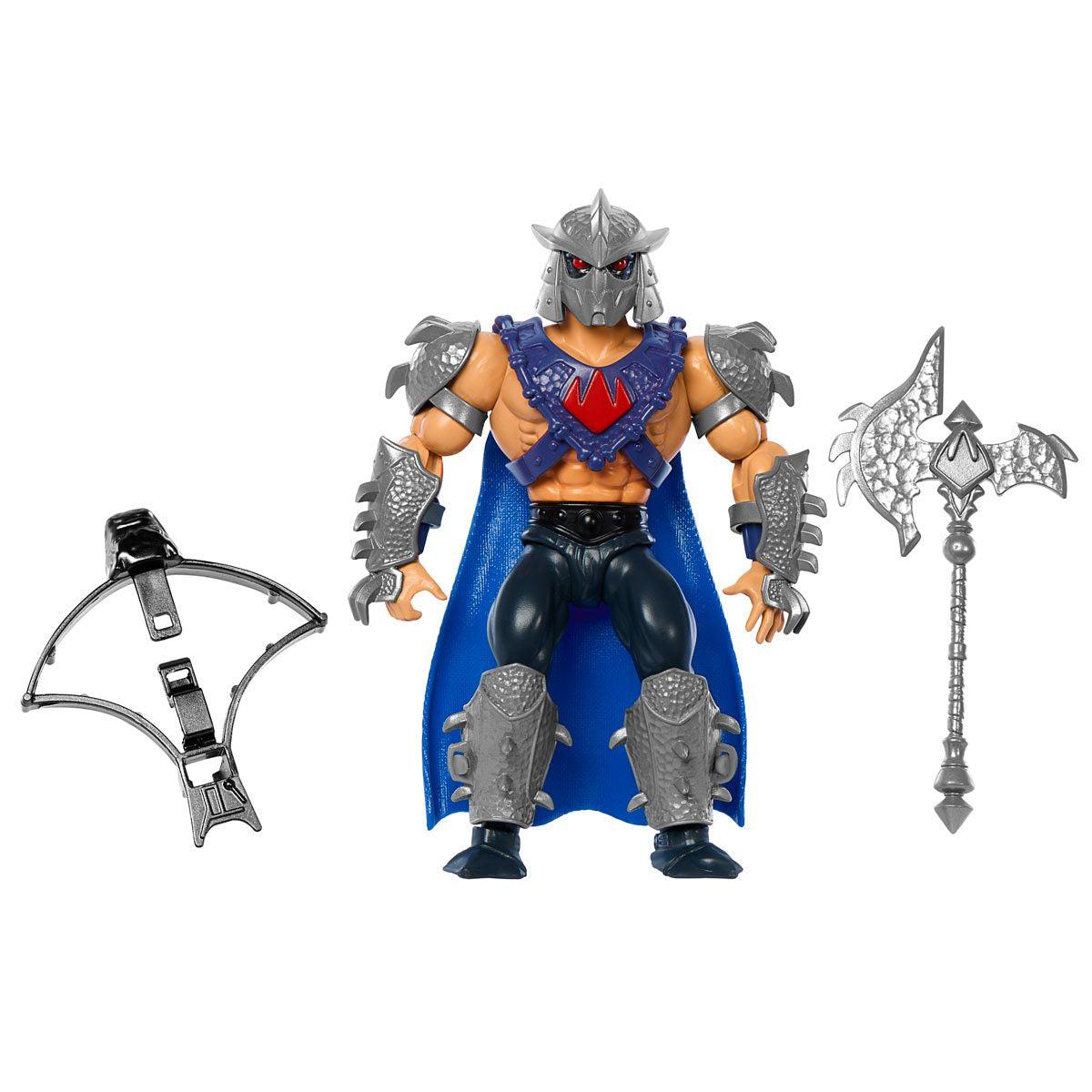 MOTU x TMNT Turtles of Grayskull: Shredder (US-Karte)-Actionfiguren-Mattel-Mighty Underground