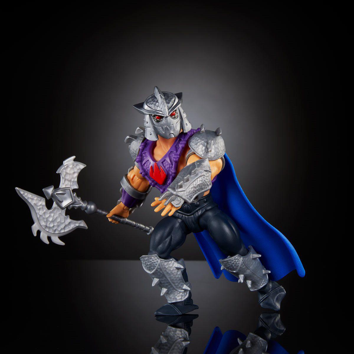 MOTU x TMNT Turtles of Grayskull: Shredder (US-Karte)-Actionfiguren-Mattel-Mighty Underground