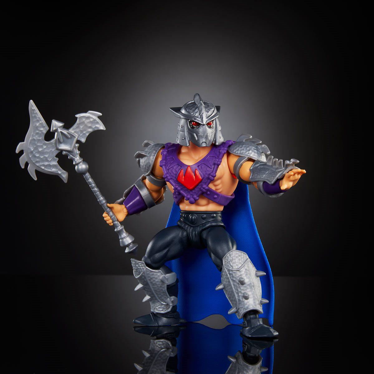 MOTU x TMNT Turtles of Grayskull: Shredder (US-Karte)-Actionfiguren-Mattel-Mighty Underground