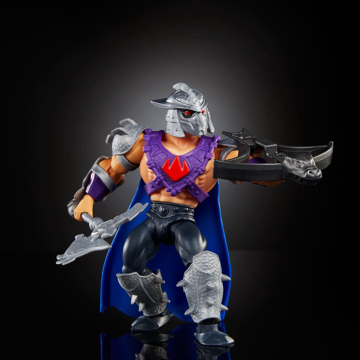 MOTU x TMNT Turtles of Grayskull: Shredder (US-Karte)-Actionfiguren-Mattel-Mighty Underground