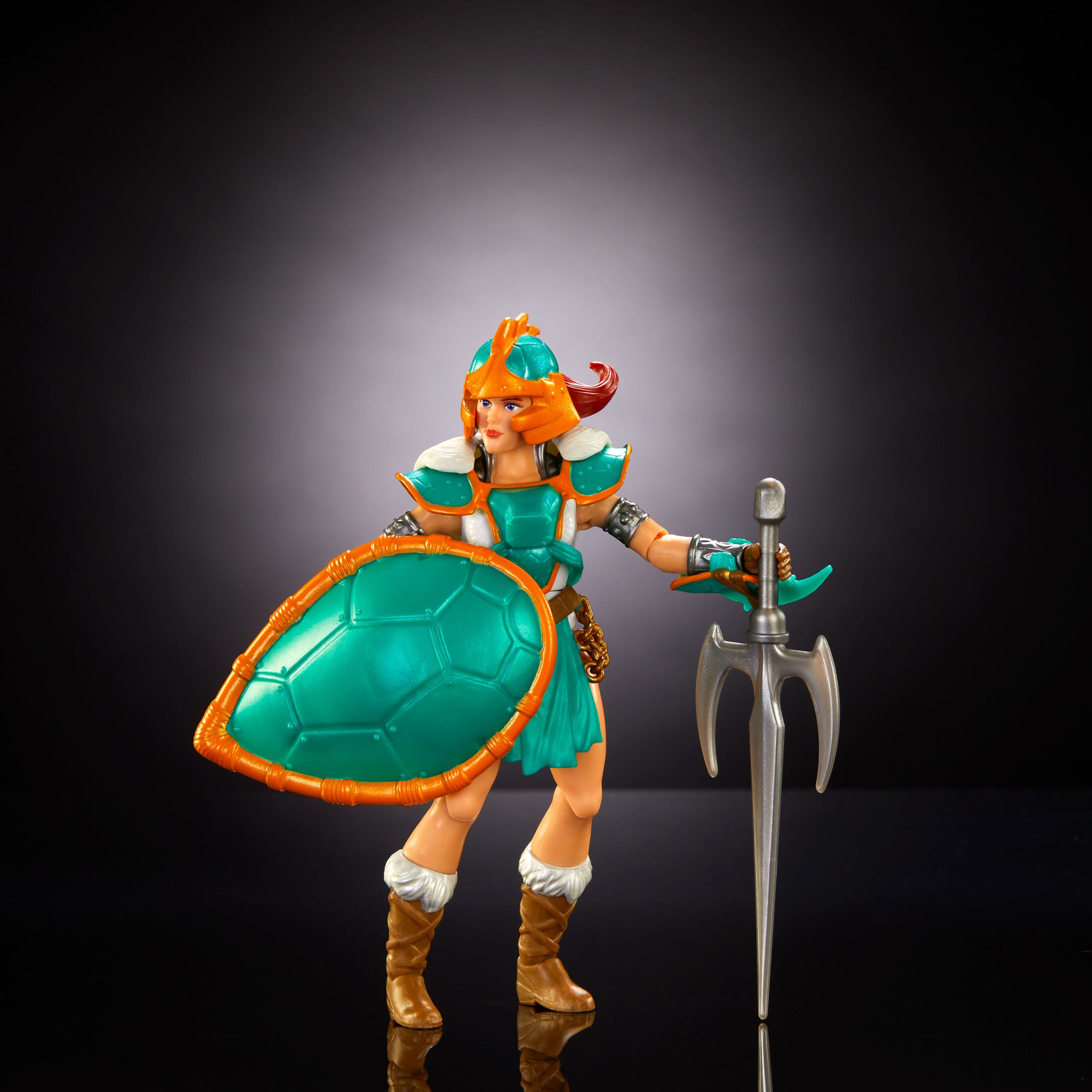 MOTU x TMNT Turtles of Grayskull: Teela-Actionfiguren-Mattel-Mighty Underground