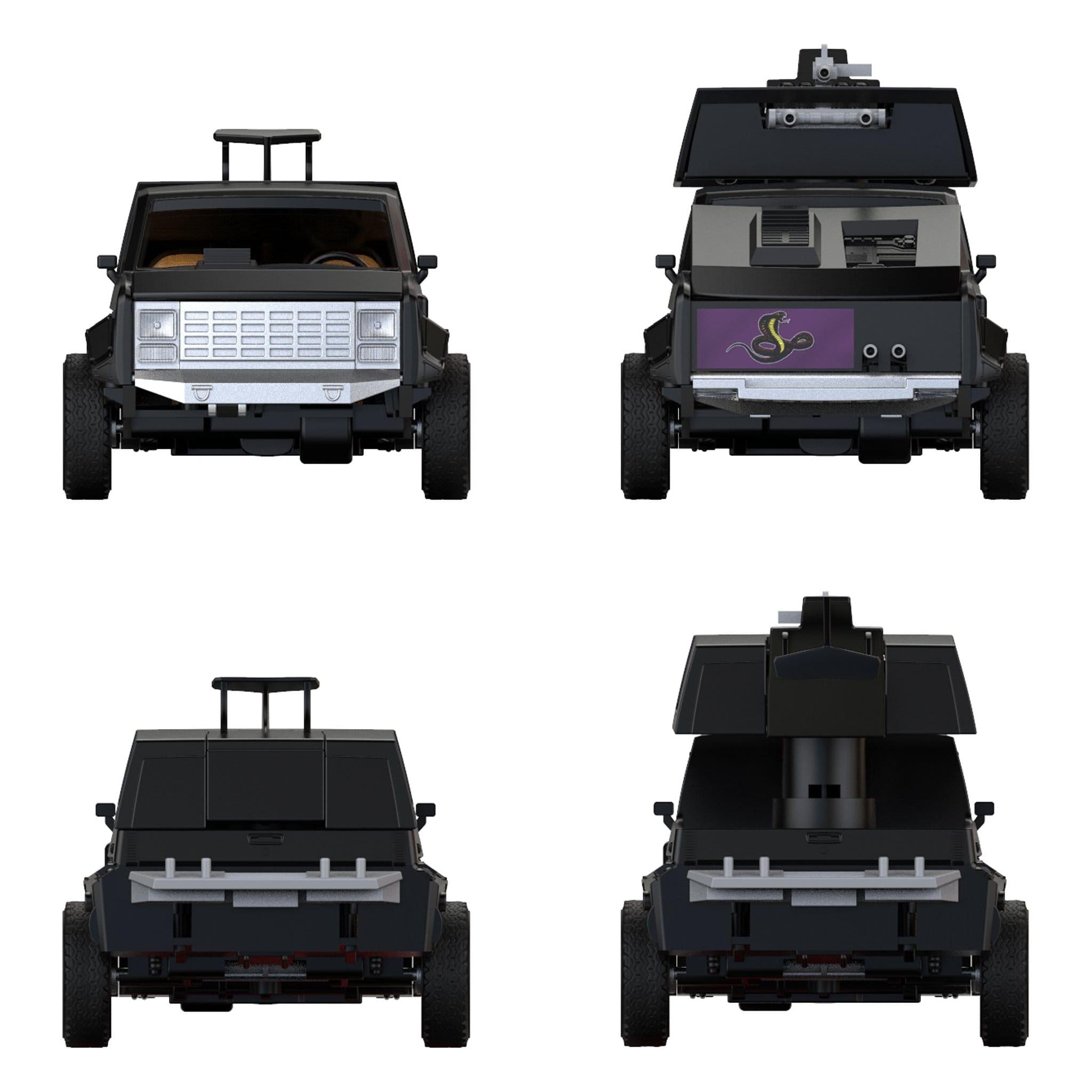 M.A.S.K.: AAV (Armored Assault Vehicle) (Jackhammer)-Actionfiguren-The Loyal Subjects-Mighty Underground