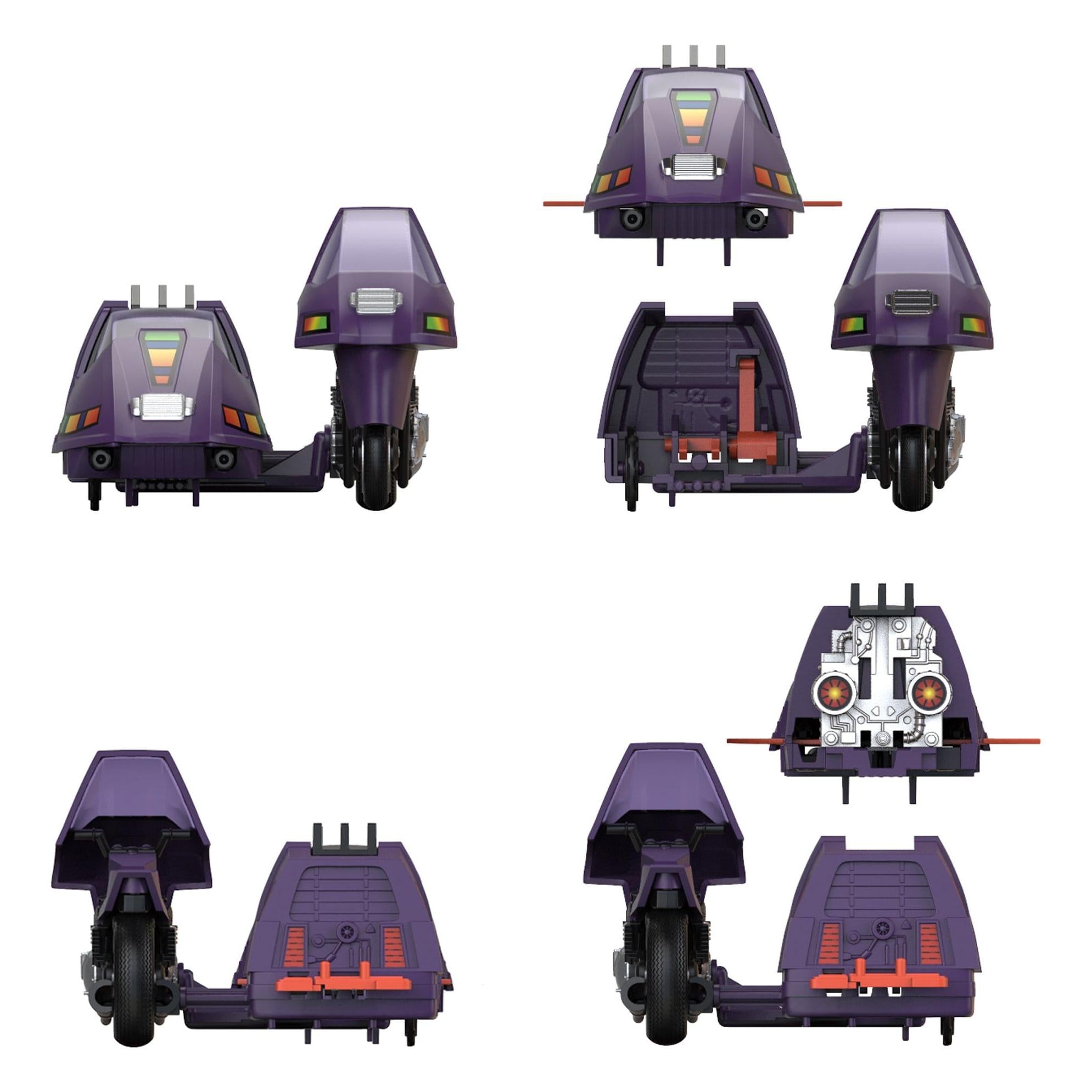 M.A.S.K.: SSC (Stealth Submarine Cycle) (Piranha)-Actionfiguren-The Loyal Subjects-Mighty Underground