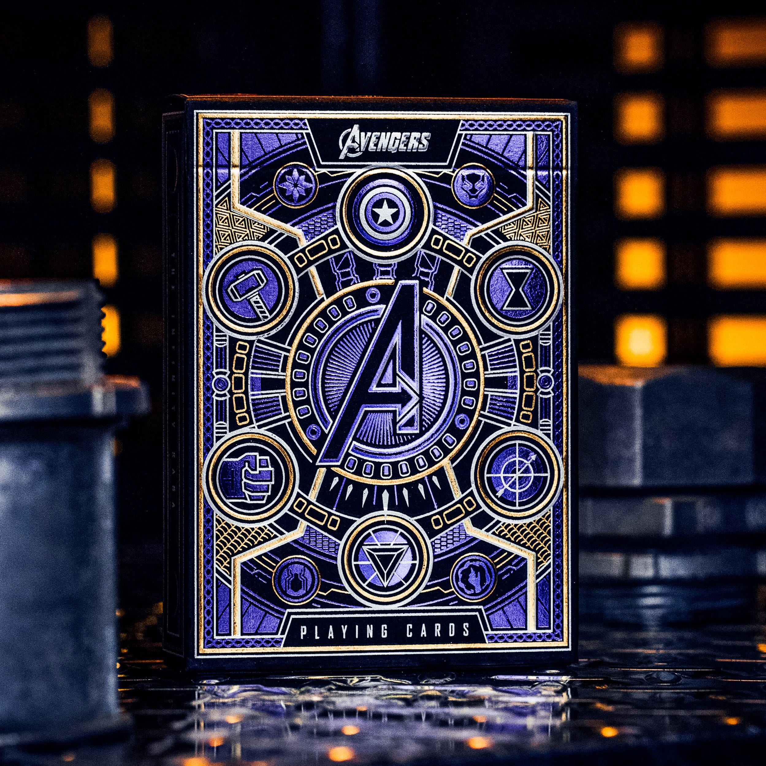 Marvel: Avengers - The Infinity Saga - Blue Version - Spielkarten-Merchandise-Theory11-Mighty Underground