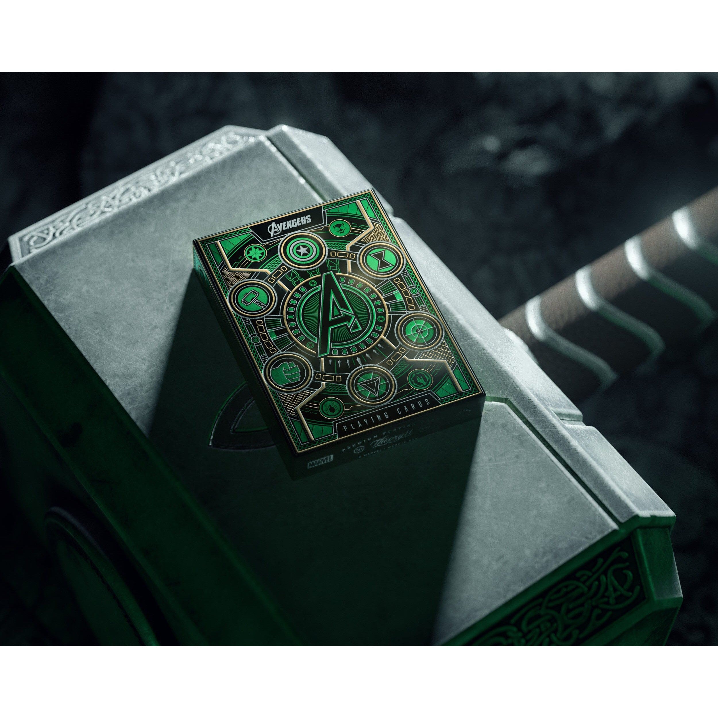 Marvel: Avengers - The Infinity Saga - Green Version - Spielkarten-Merchandise-Theory11-Mighty Underground