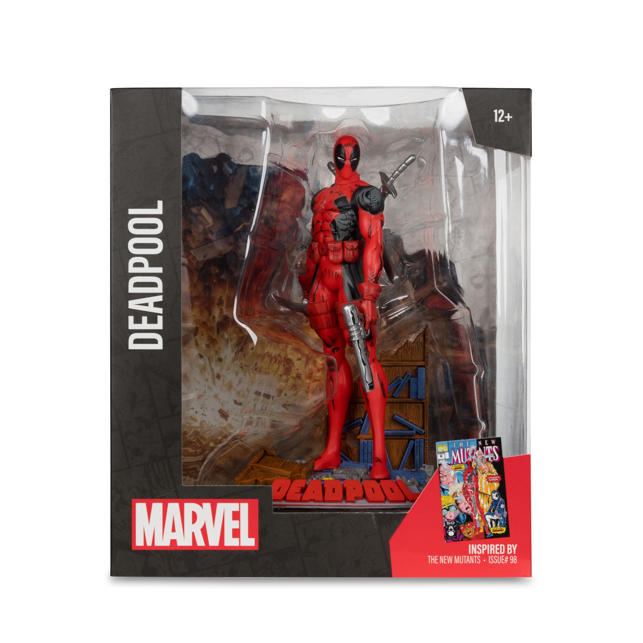 Marvel Collection: Deadpool (The New Mutants #98) - 1:10 Statue-Statue-McFarlane Toys-Mighty Underground