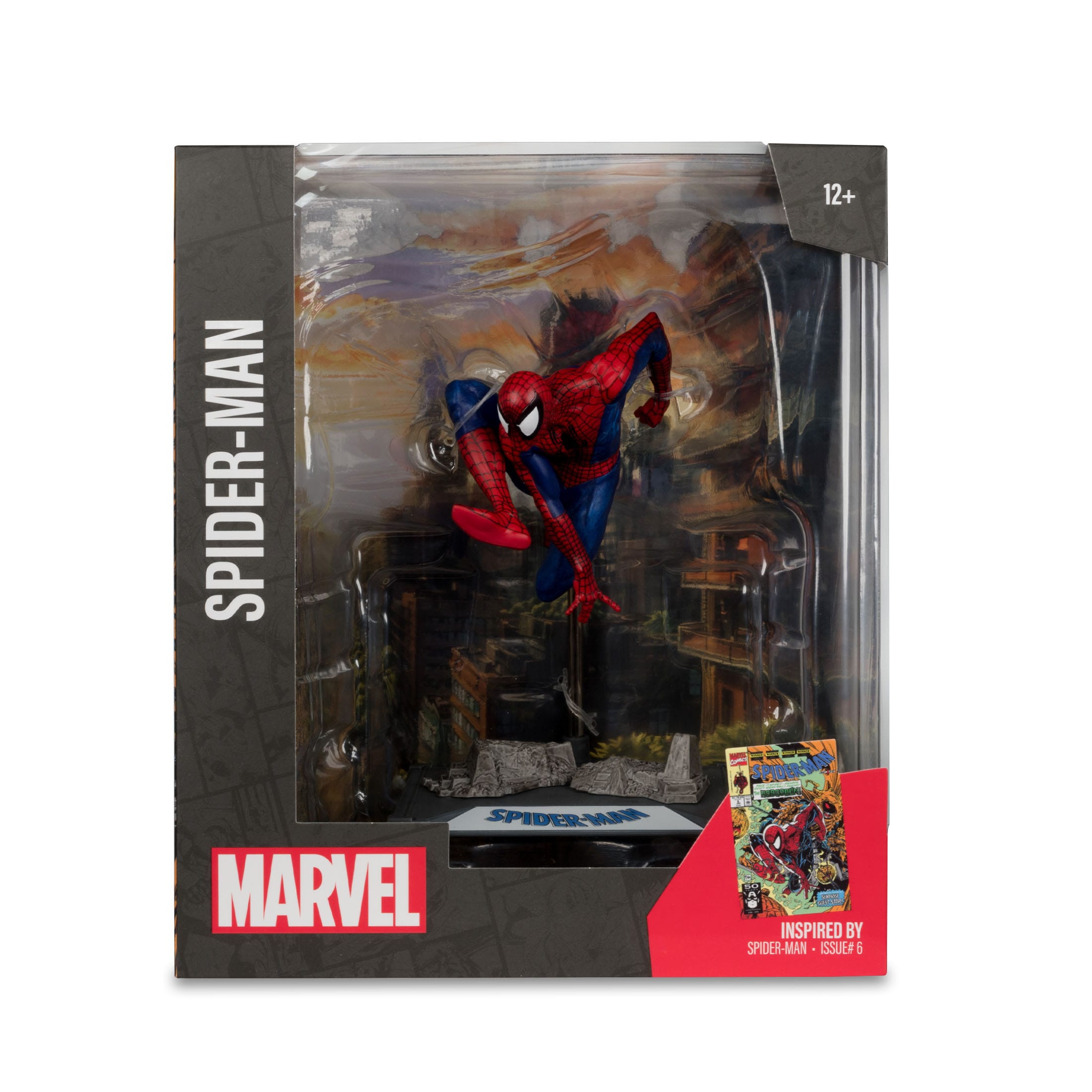 Marvel Collection: Spider-Man (Spider-Man #6) - 1:10 Statue-Statue-McFarlane Toys-Mighty Underground