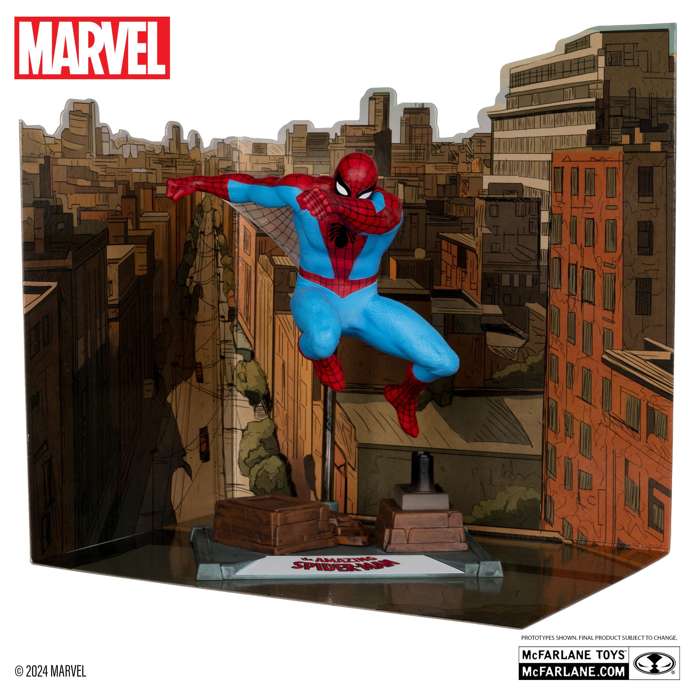 Marvel Collection: Spider-Man (The Amazing Spider-Man #38) - 1:10 Statue-Statue-McFarlane Toys-Mighty Underground