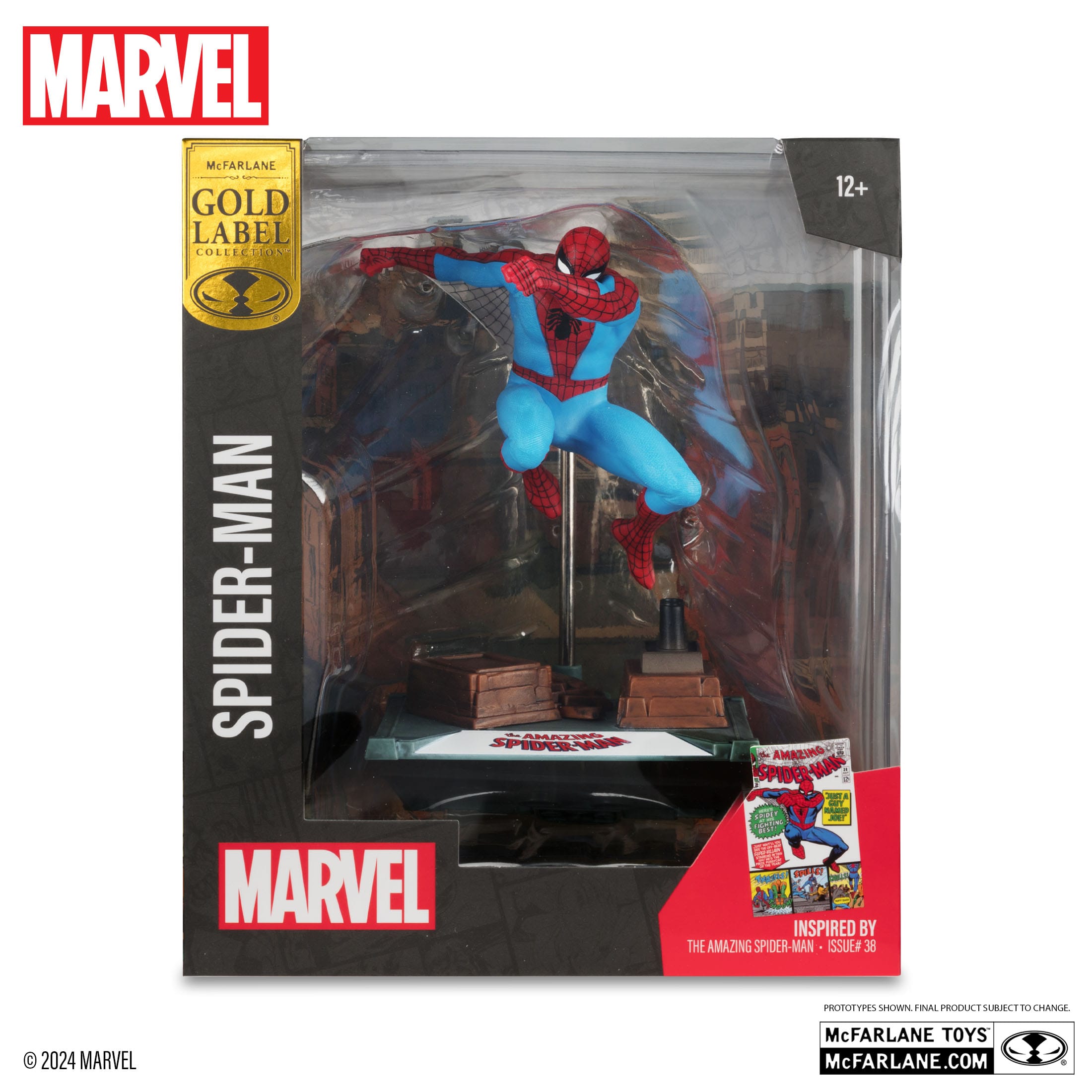 Marvel Collection: Spider-Man (The Amazing Spider-Man #38) - 1:10 Statue-Statue-McFarlane Toys-Mighty Underground