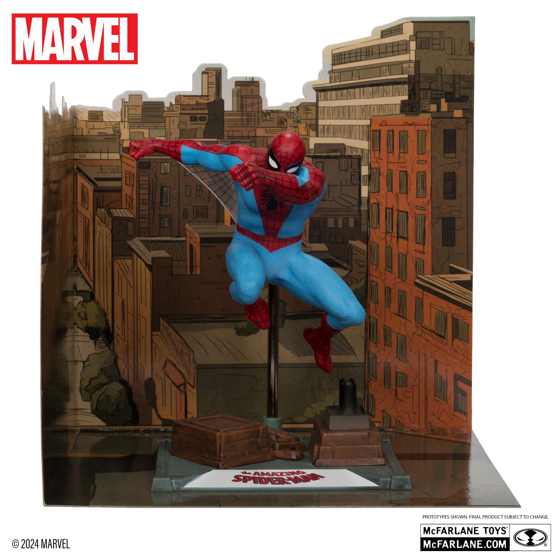 Marvel Collection: Spider-Man (The Amazing Spider-Man #38) - 1:10 Statue-Statue-McFarlane Toys-Mighty Underground