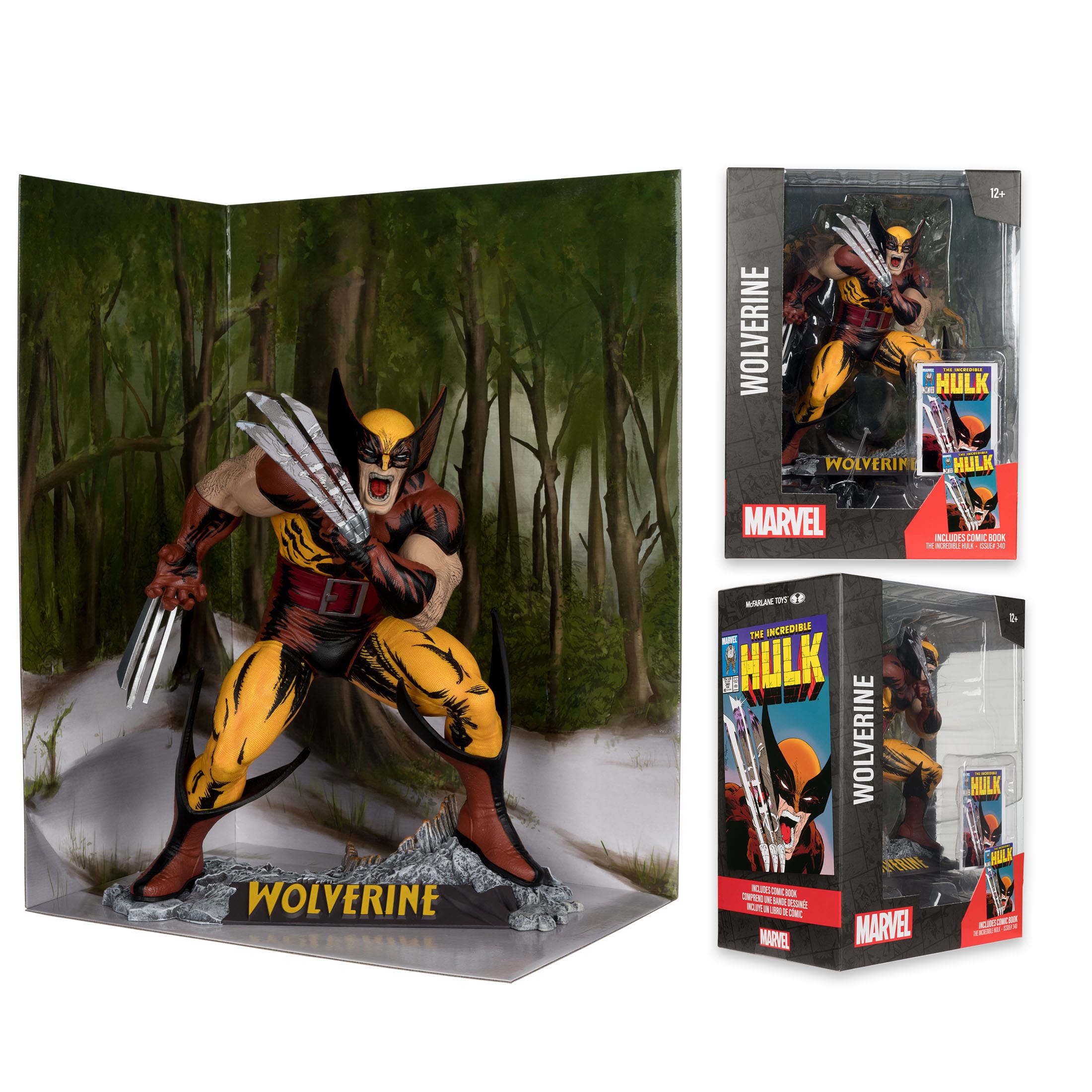 Marvel Collection: Wolverine (The Incredible Hulk #340) - 30 cm Statue-Statue-McFarlane Toys-Mighty Underground