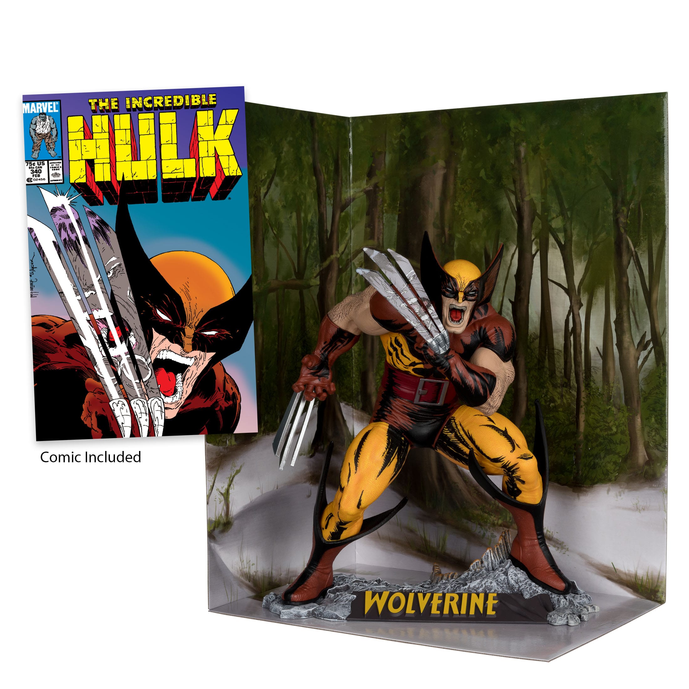 Marvel Collection: Wolverine (The Incredible Hulk #340) - 30 cm Statue-Statue-McFarlane Toys-Mighty Underground