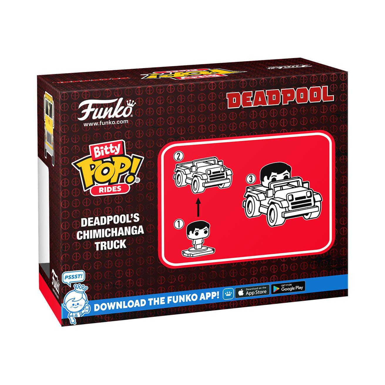 Marvel: Deadpool with Chimichanga Truck - Bitty POP! Rides-POP! + Funkos-Funko-Mighty Underground