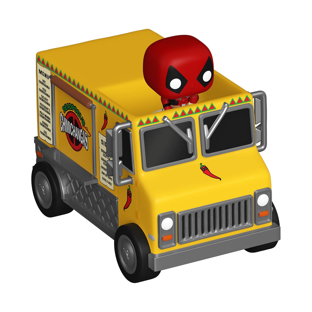 Marvel: Deadpool with Chimichanga Truck - Bitty POP! Rides-POP! + Funkos-Funko-Mighty Underground