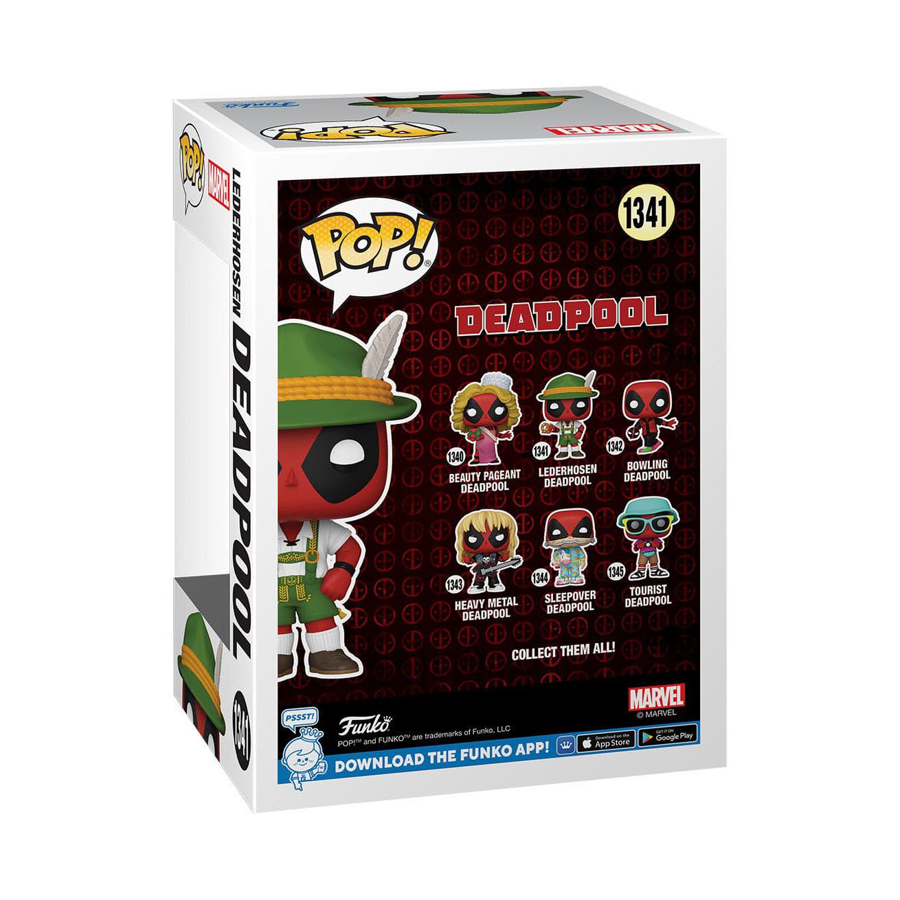 Marvel: Lederhosen Deadpool - Pop #1341-POP! + Funkos-Funko-Mighty Underground