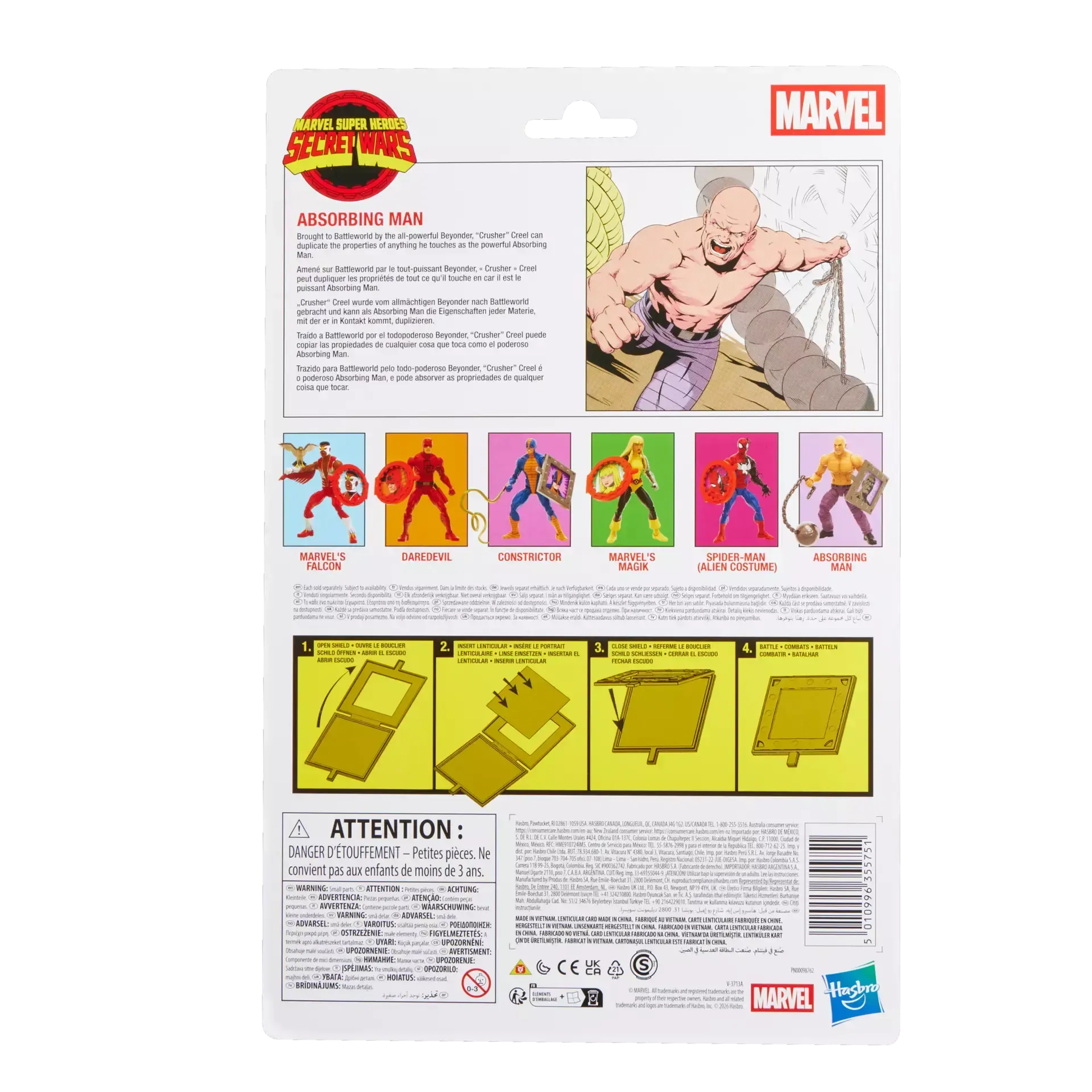 Marvel Legends: Absorbing Man (Secret Wars)-Actionfiguren-Hasbro-Mighty Underground