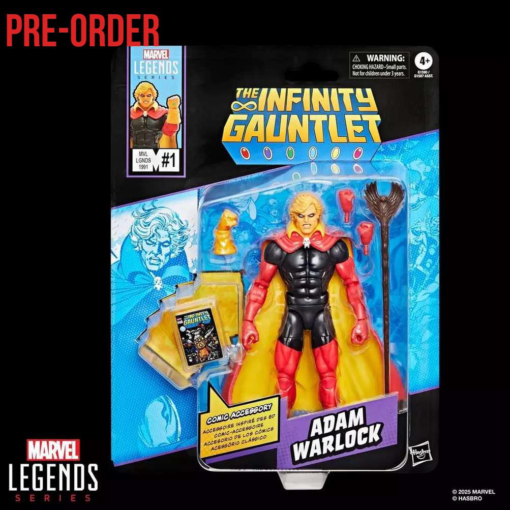 Marvel Legends: Adam Warlock (Mini Comics)-Actionfiguren-Hasbro-Mighty Underground