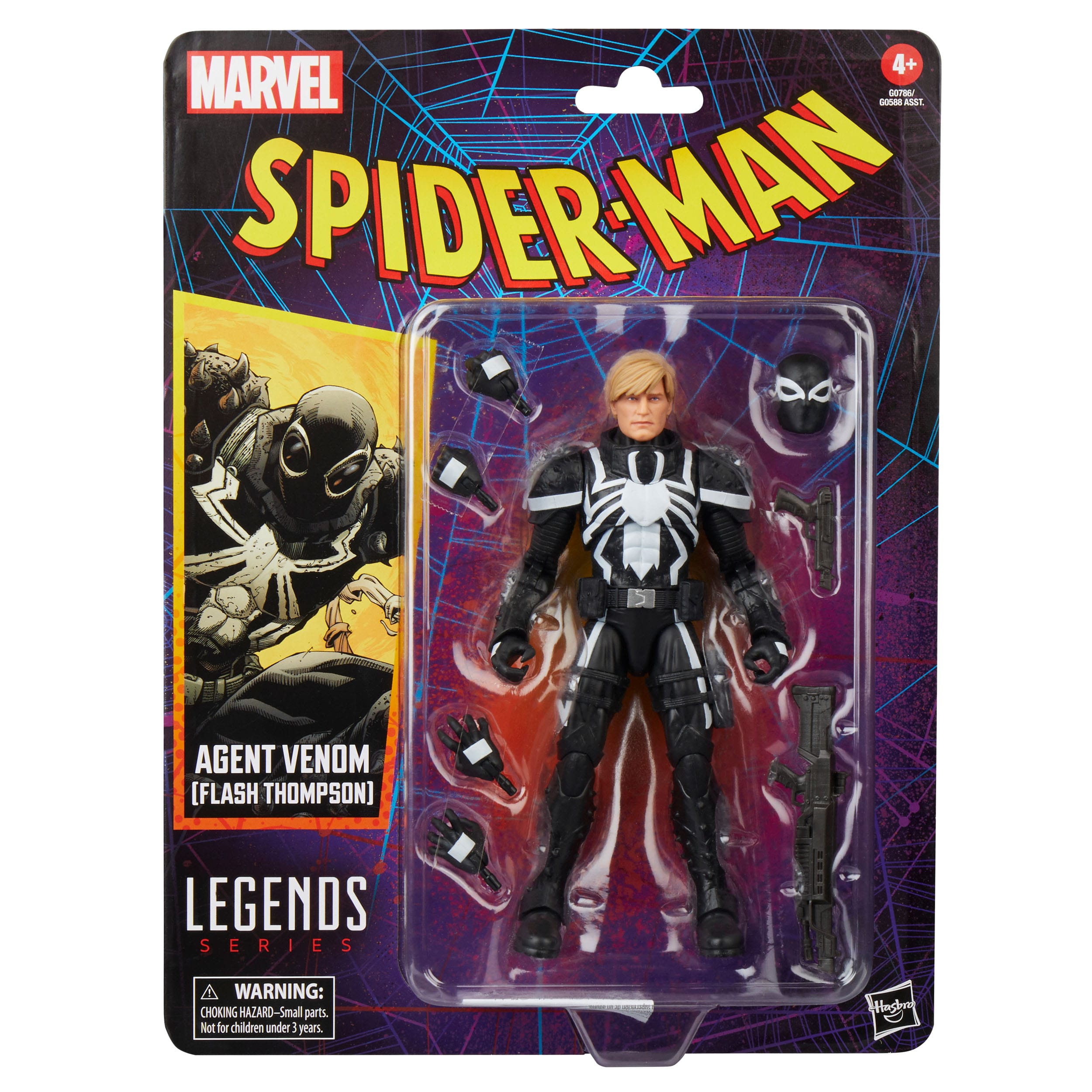 Marvel Legends: Agent Venom (Spider-Man)-Actionfiguren-Hasbro-Mighty Underground