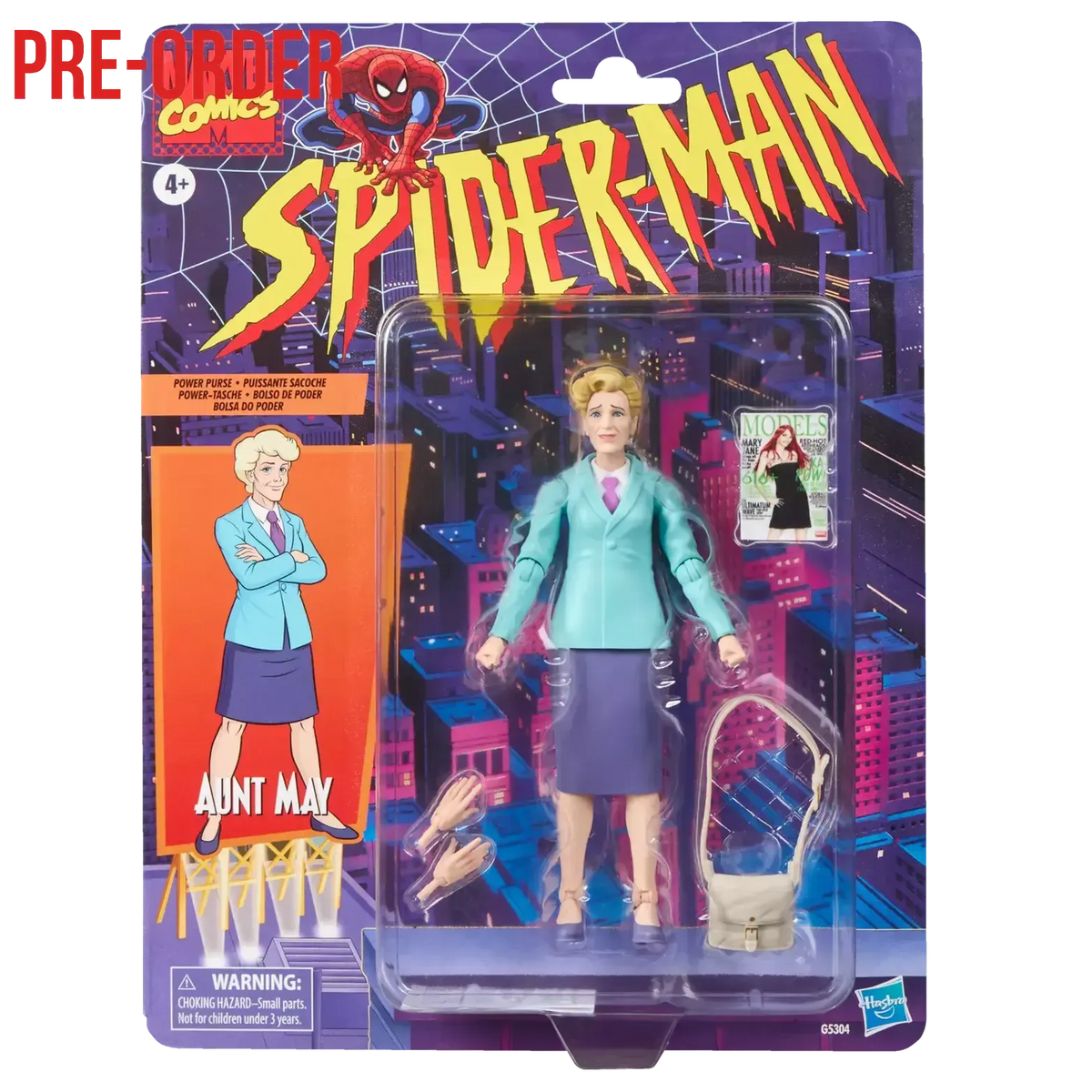 Marvel Legends: Aunt May (Spider-Man) (Retro)-Actionfiguren-Hasbro-Mighty Underground