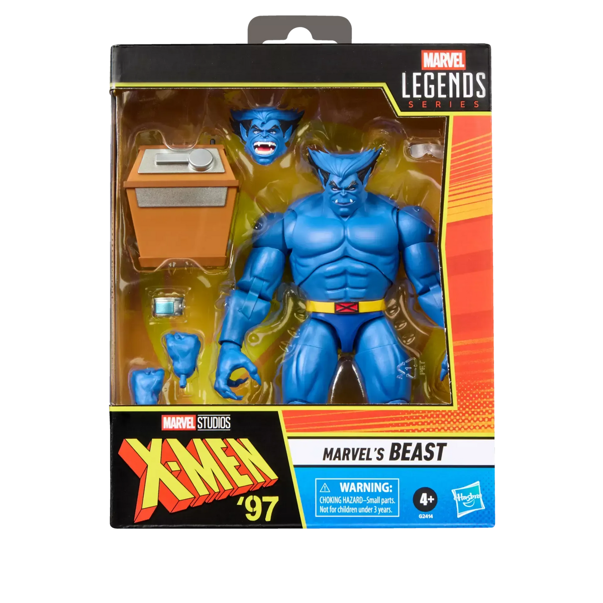 Marvel Legends: Beast (X-Men 97)-Actionfiguren-Hasbro-Mighty Underground