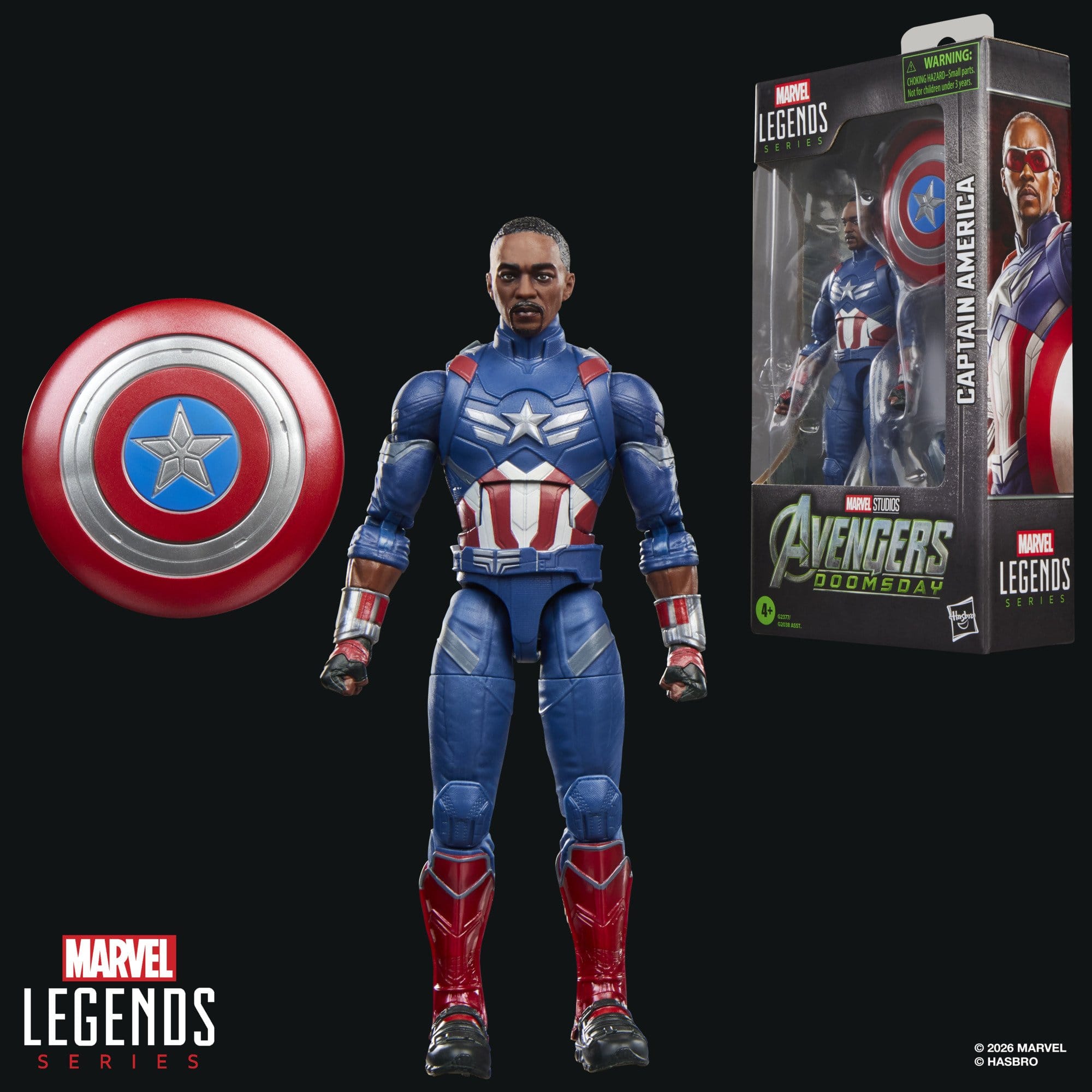 Marvel Legends: Captain America (Avengers: Doomsday)-Actionfiguren-Hasbro-Mighty Underground