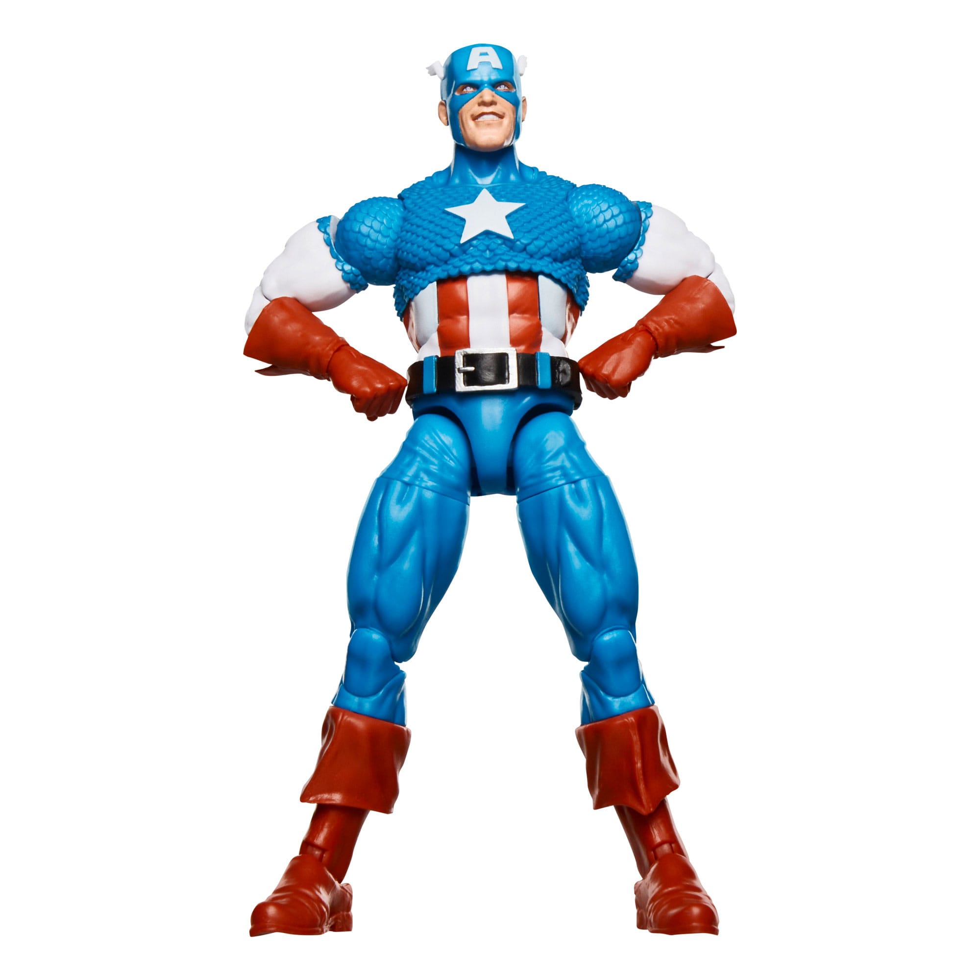 Marvel Legends: Captain America (Secret Wars, Retro)-Actionfiguren-Hasbro-Mighty Underground