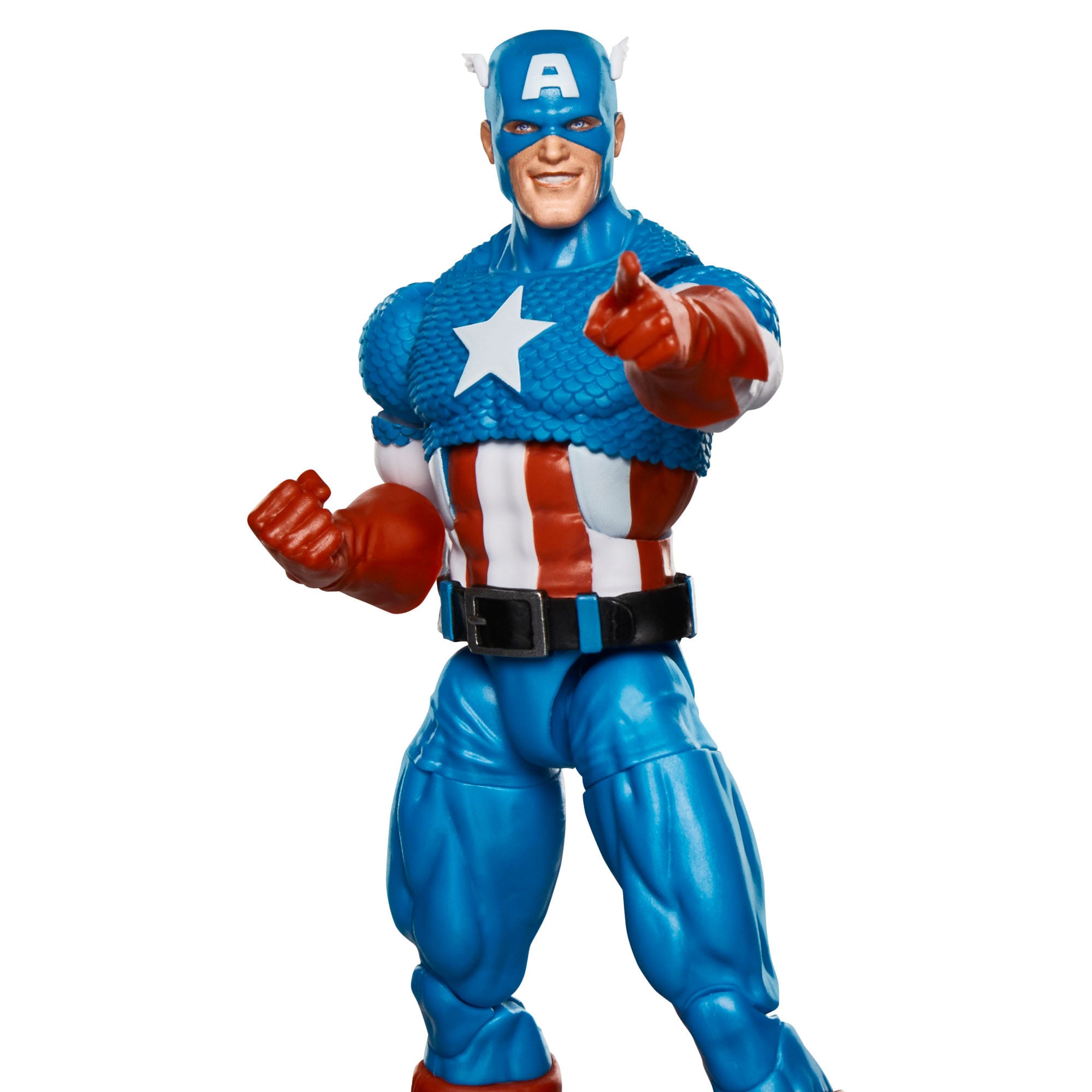 Marvel Legends: Captain America (Secret Wars, Retro)-Actionfiguren-Hasbro-Mighty Underground