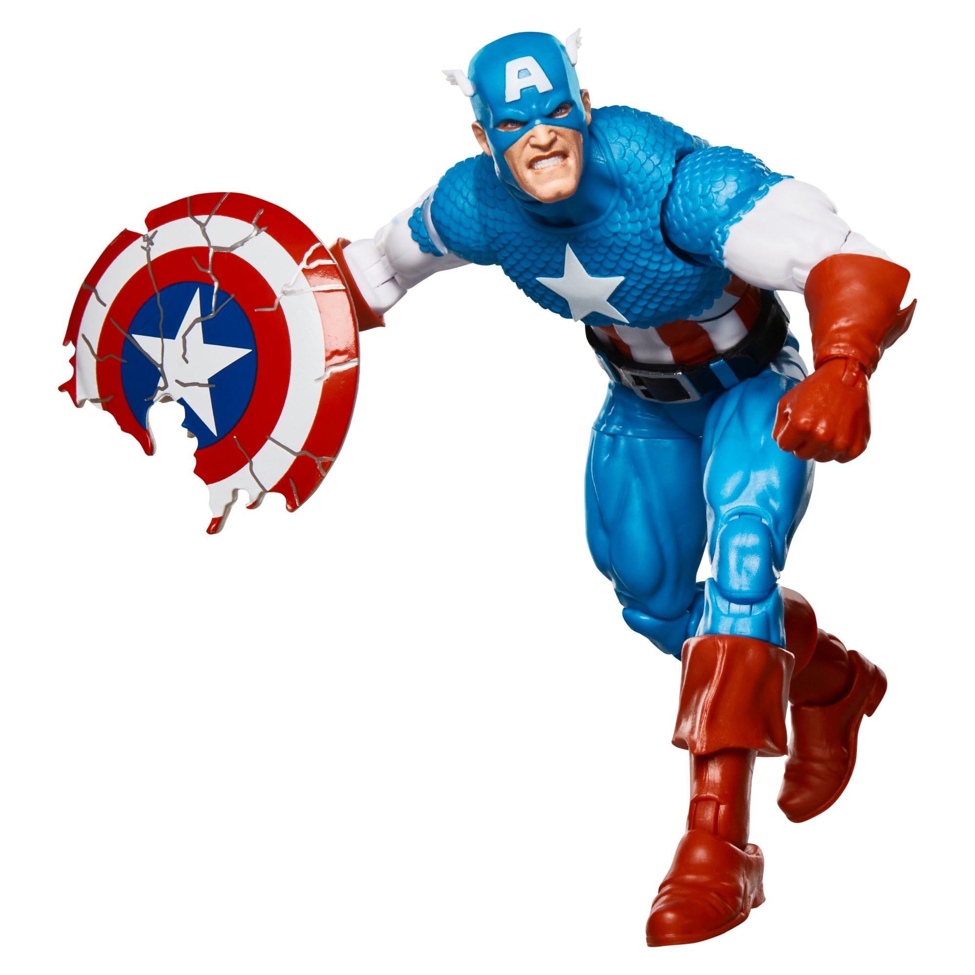 Marvel Legends: Captain America (Secret Wars, Retro)-Actionfiguren-Hasbro-Mighty Underground