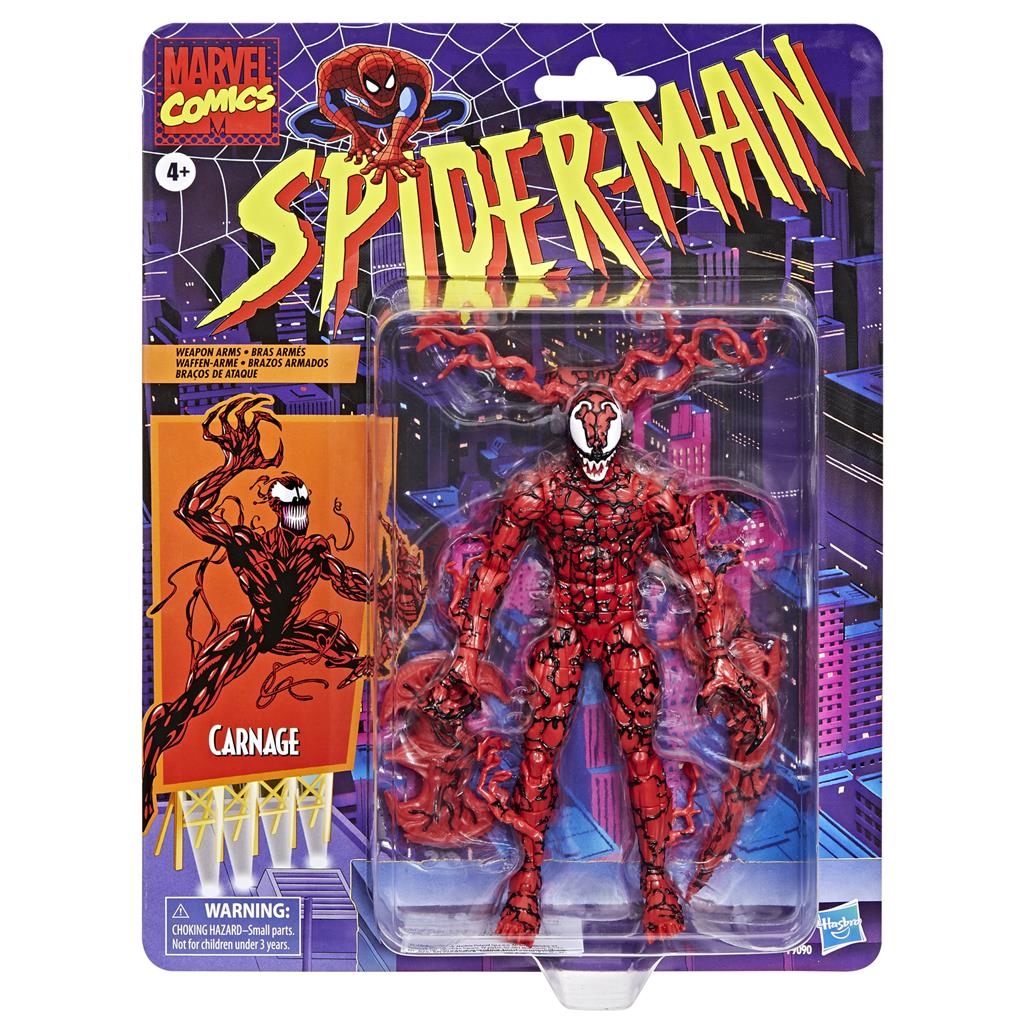 Marvel Legends: Carnage (Spider-Man)-Actionfiguren-Hasbro-Mighty Underground