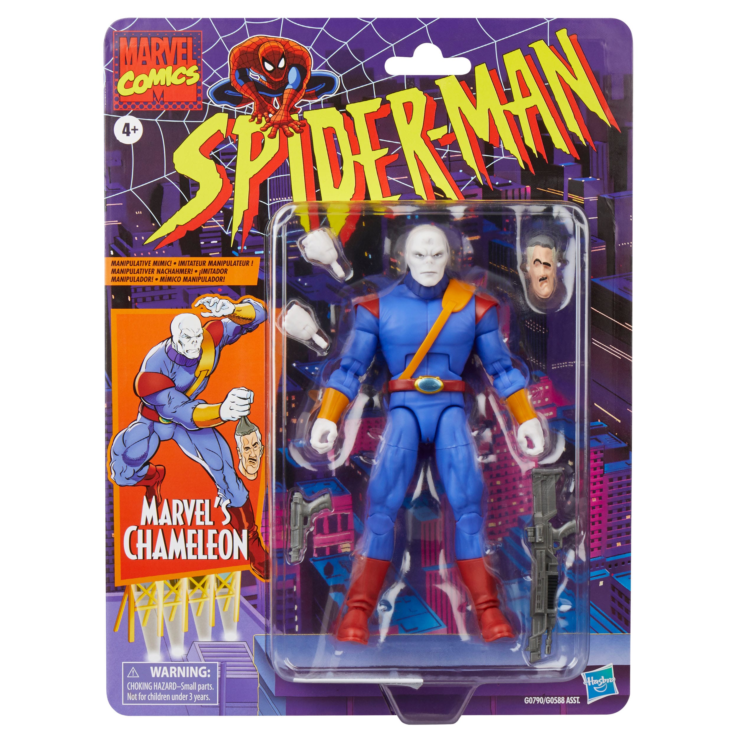 Marvel Legends: Chameleon (Spider-Man)-Actionfiguren-Hasbro-Mighty Underground