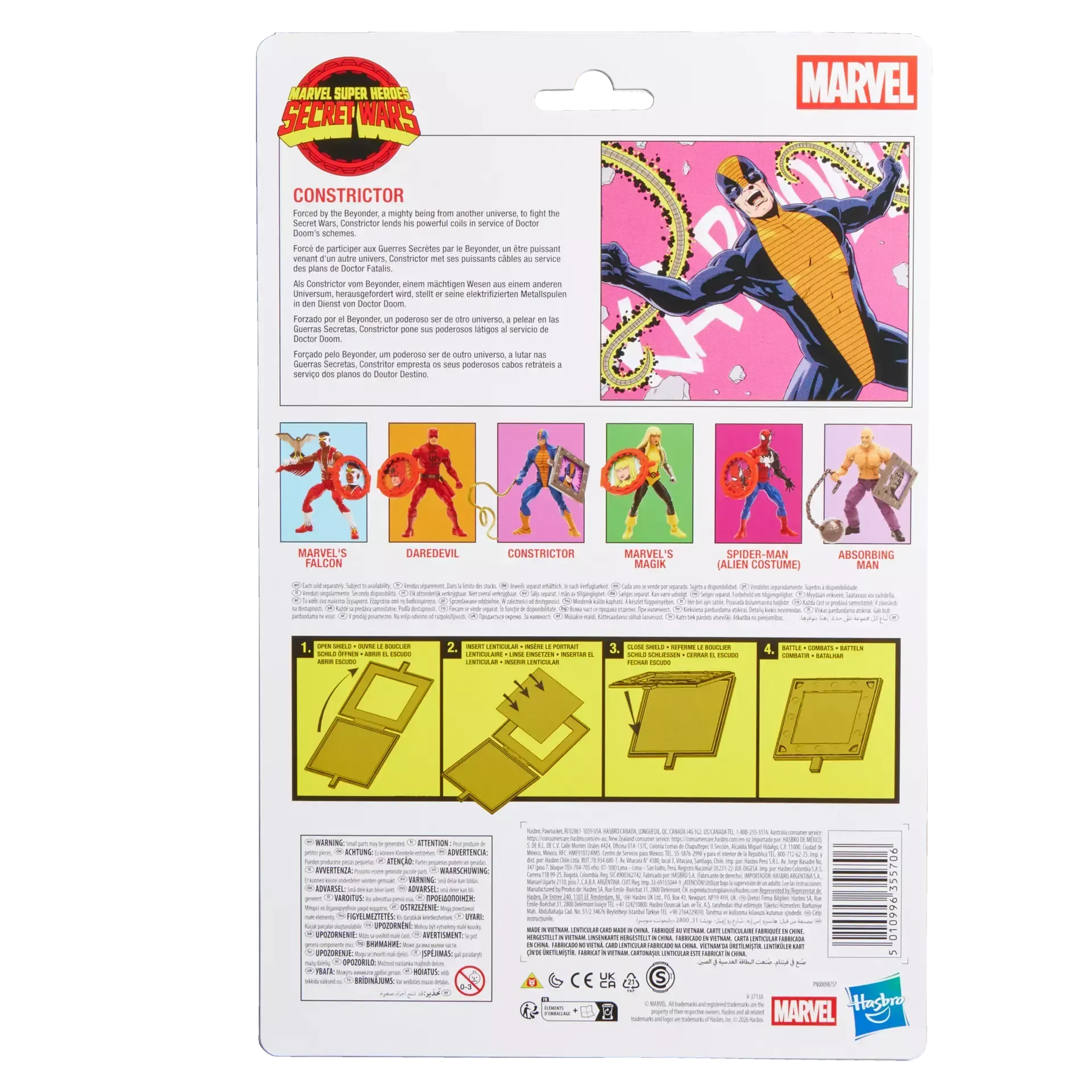 Marvel Legends: Constrictor (Secret Wars)-Actionfiguren-Hasbro-Mighty Underground