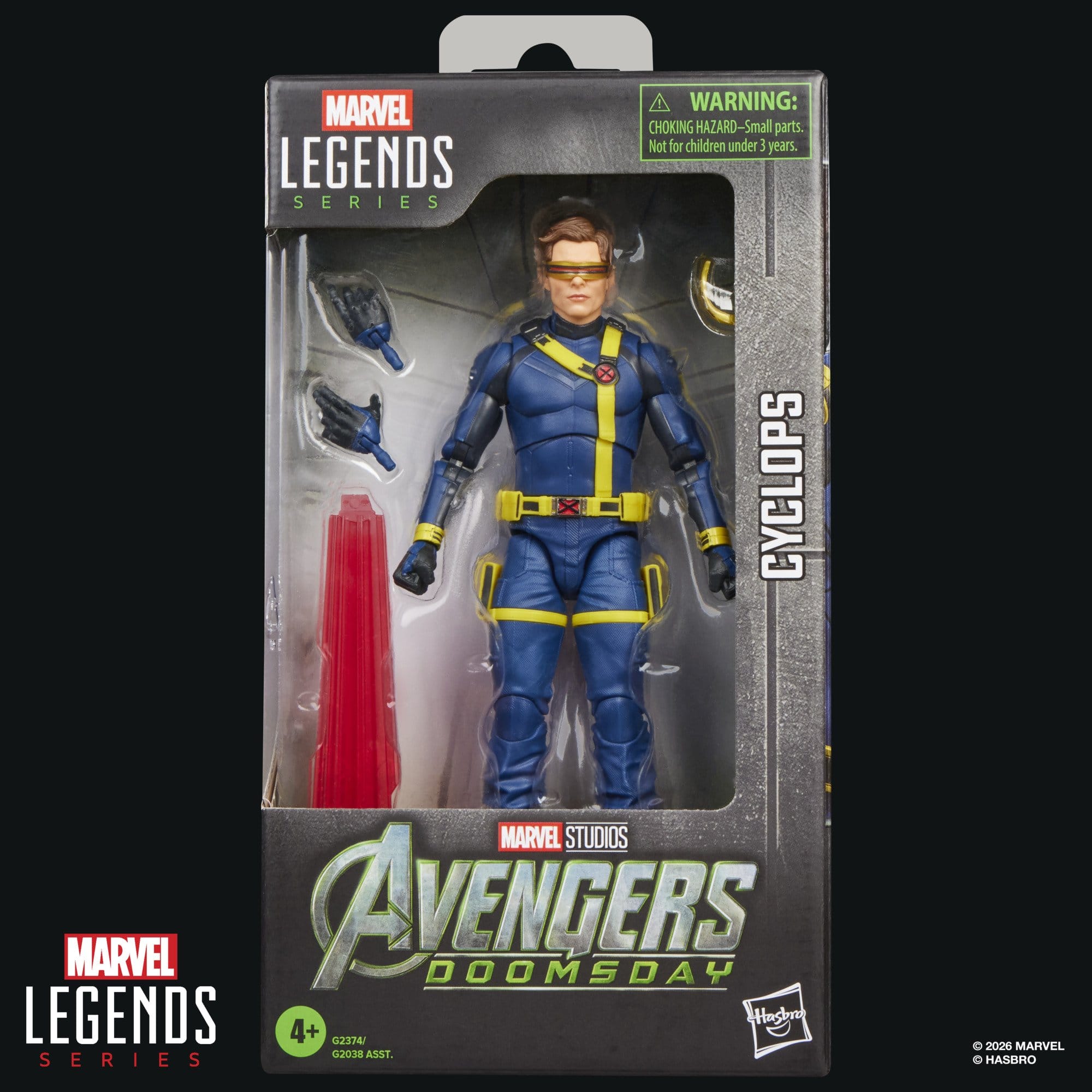 Marvel Legends: Cyclops (Avengers: Doomsday)-Actionfiguren-Hasbro-Mighty Underground