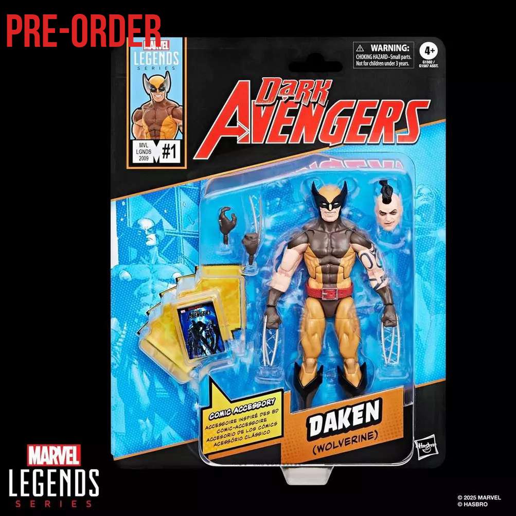 Marvel Legends: Daken Wolverine (Mini Comics)-Actionfiguren-Hasbro-Mighty Underground