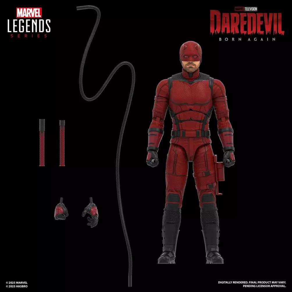 Marvel Legends: Daredevil (Born Again)-Actionfiguren-Hasbro-Mighty Underground