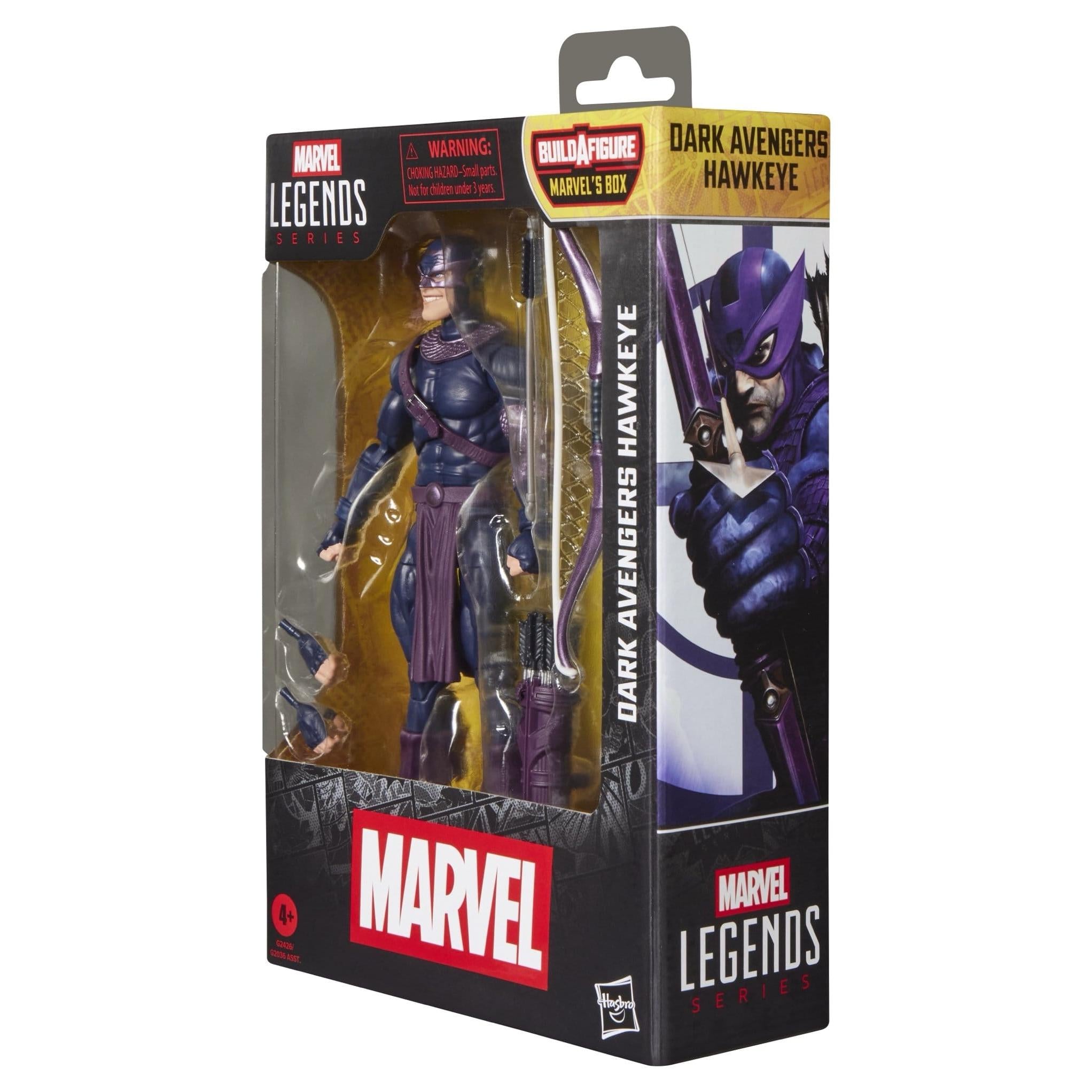 Marvel Legends: Dark Avengers Hawkeye (BAF: Marvel's Box)-Actionfiguren-Hasbro-Mighty Underground