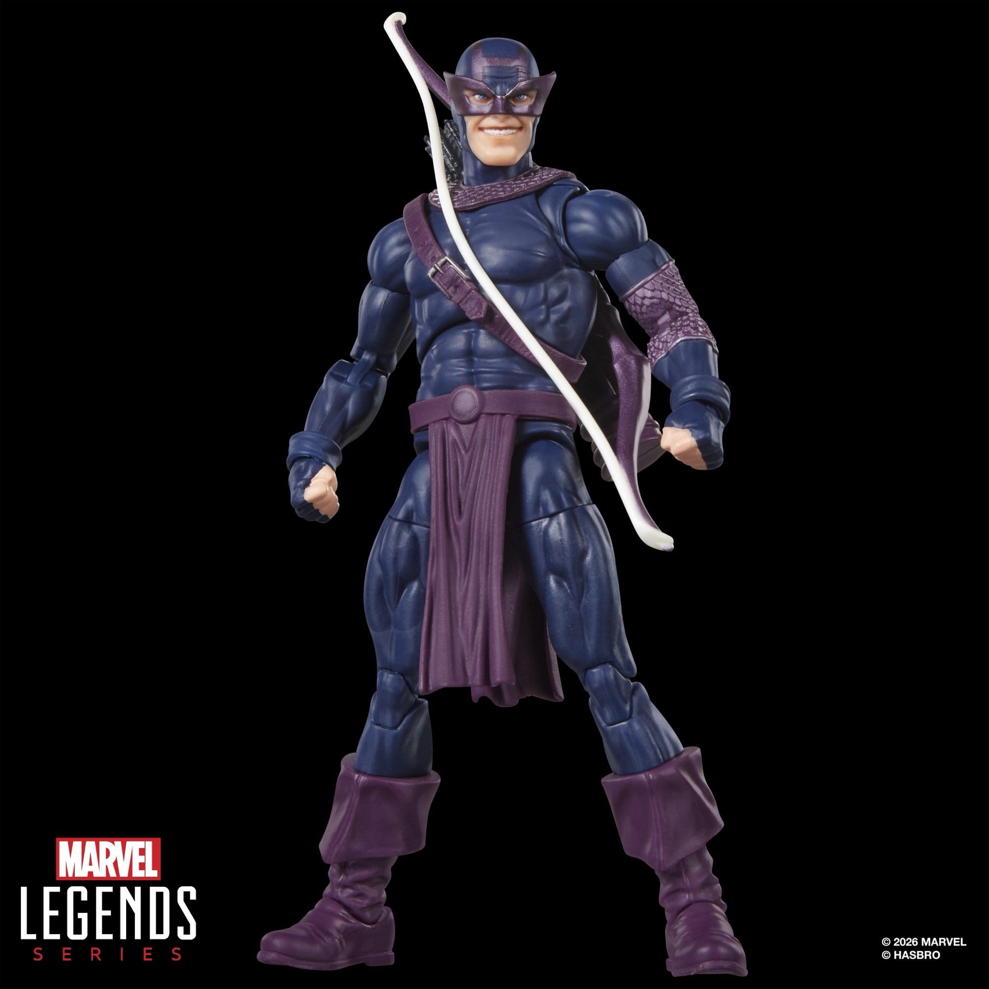 Marvel Legends: Dark Avengers Hawkeye (BAF: Marvel's Box)-Actionfiguren-Hasbro-Mighty Underground