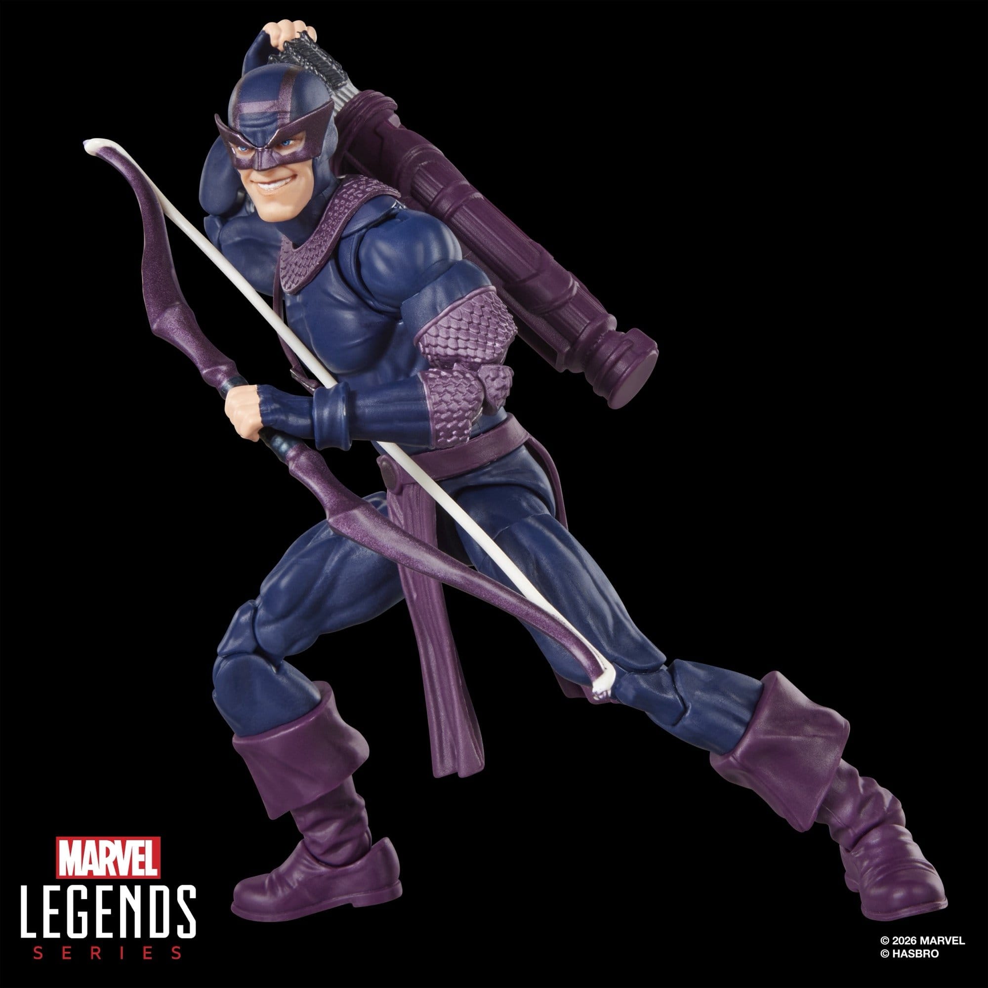 Marvel Legends: Dark Avengers Hawkeye (BAF: Marvel's Box)-Actionfiguren-Hasbro-Mighty Underground