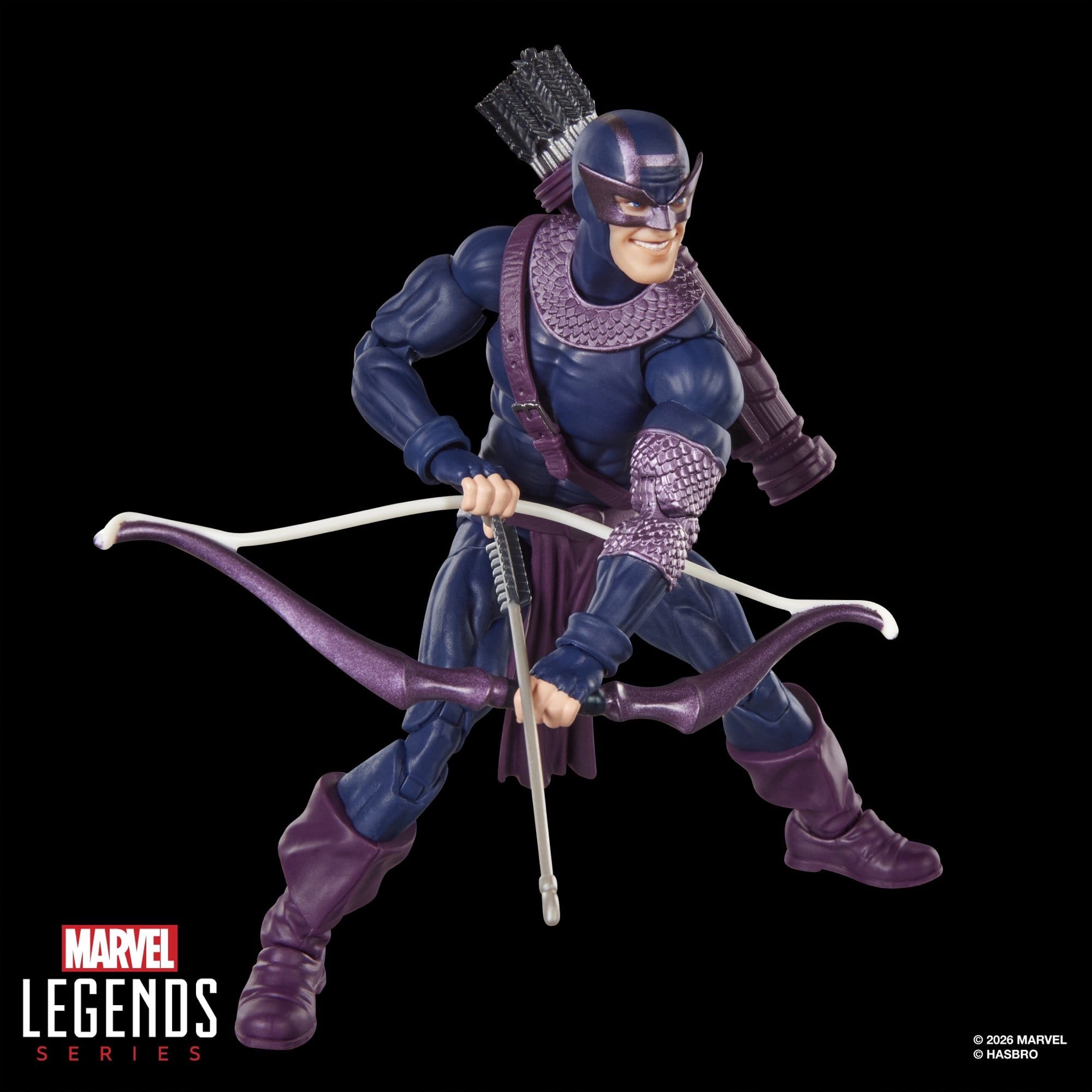 Marvel Legends: Dark Avengers Hawkeye (BAF: Marvel's Box)-Actionfiguren-Hasbro-Mighty Underground