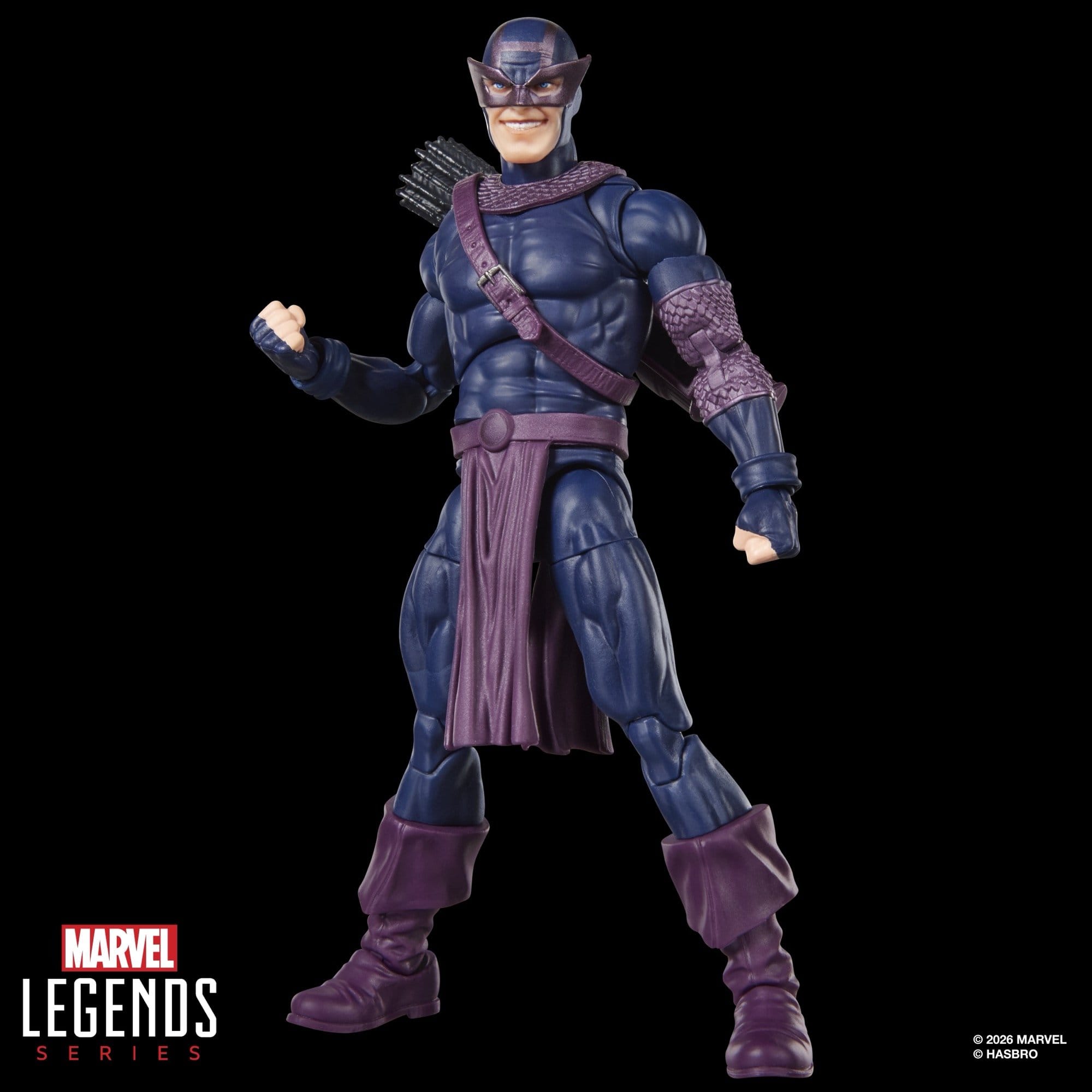 Marvel Legends: Dark Avengers Hawkeye (BAF: Marvel's Box)-Actionfiguren-Hasbro-Mighty Underground