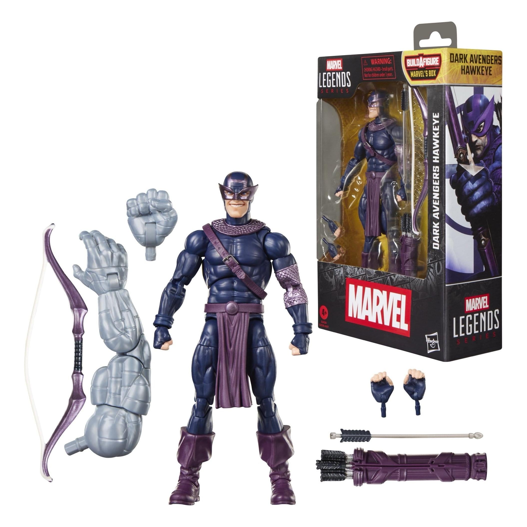 Marvel Legends: Dark Avengers Hawkeye (BAF: Marvel's Box)-Actionfiguren-Hasbro-Mighty Underground