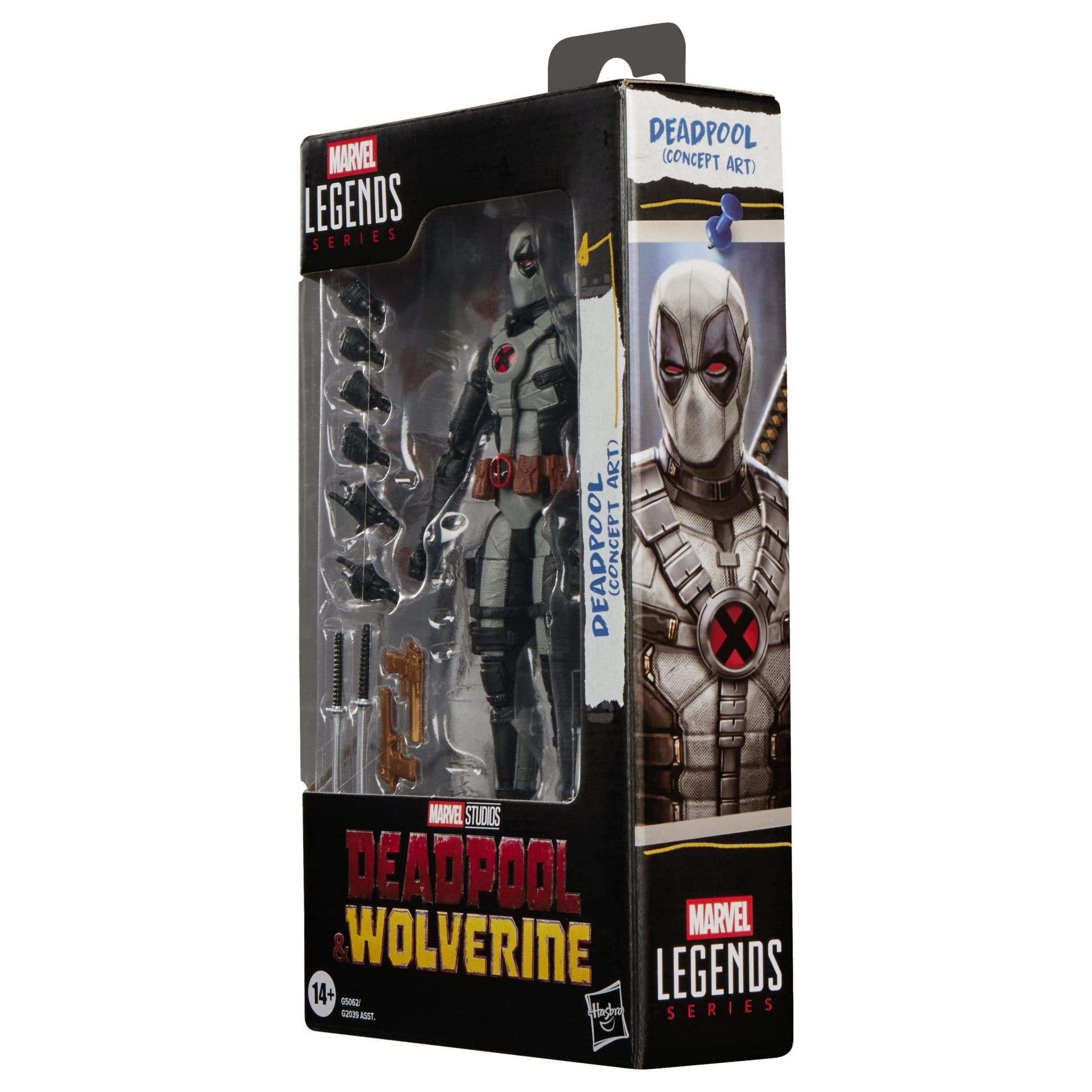 Marvel Legends: Deadpool (Concept Art) (Deadpool & Wolverine)-Actionfiguren-Hasbro-Mighty Underground