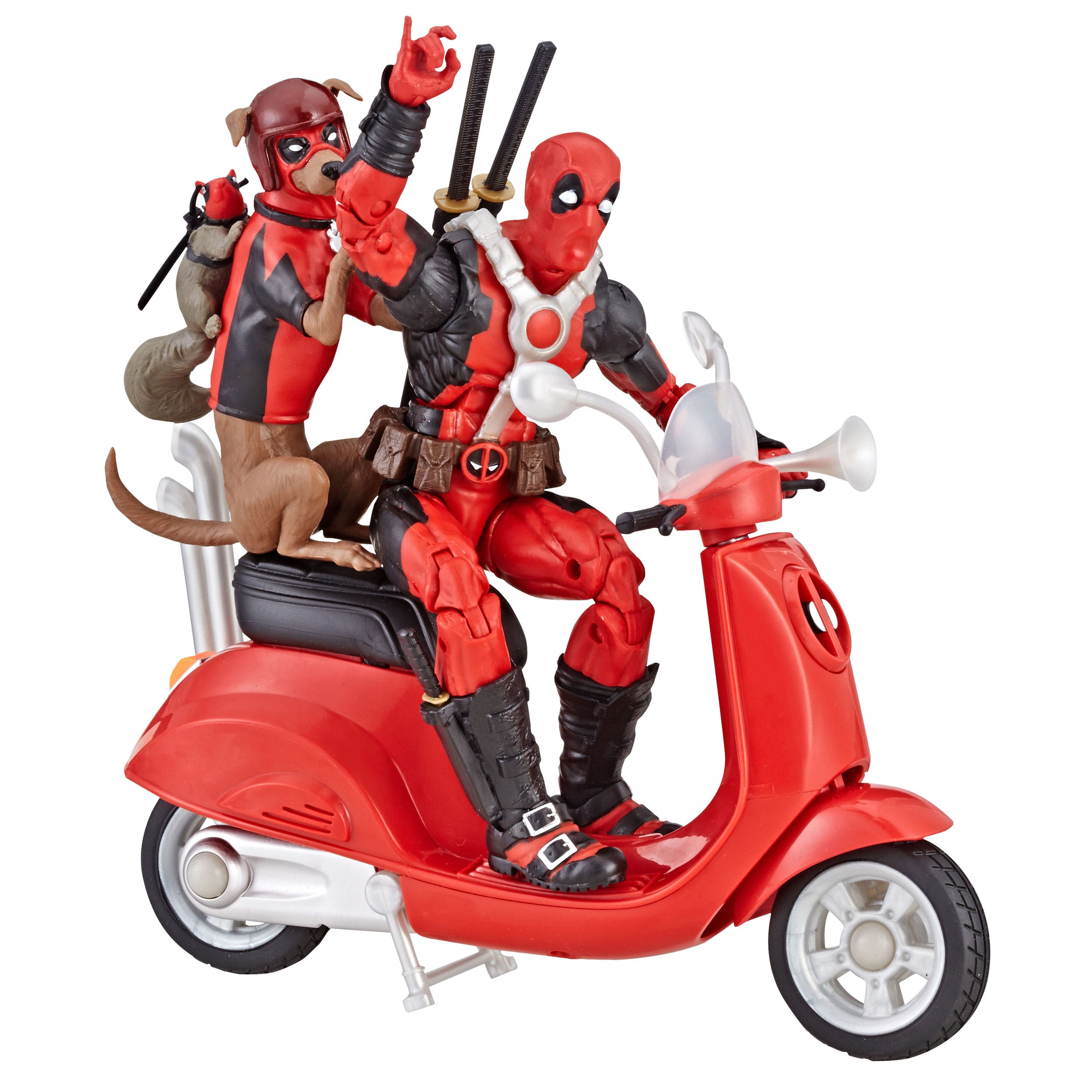 Marvel Legends: Deadpool with Scooter-Actionfiguren-Hasbro-Mighty Underground